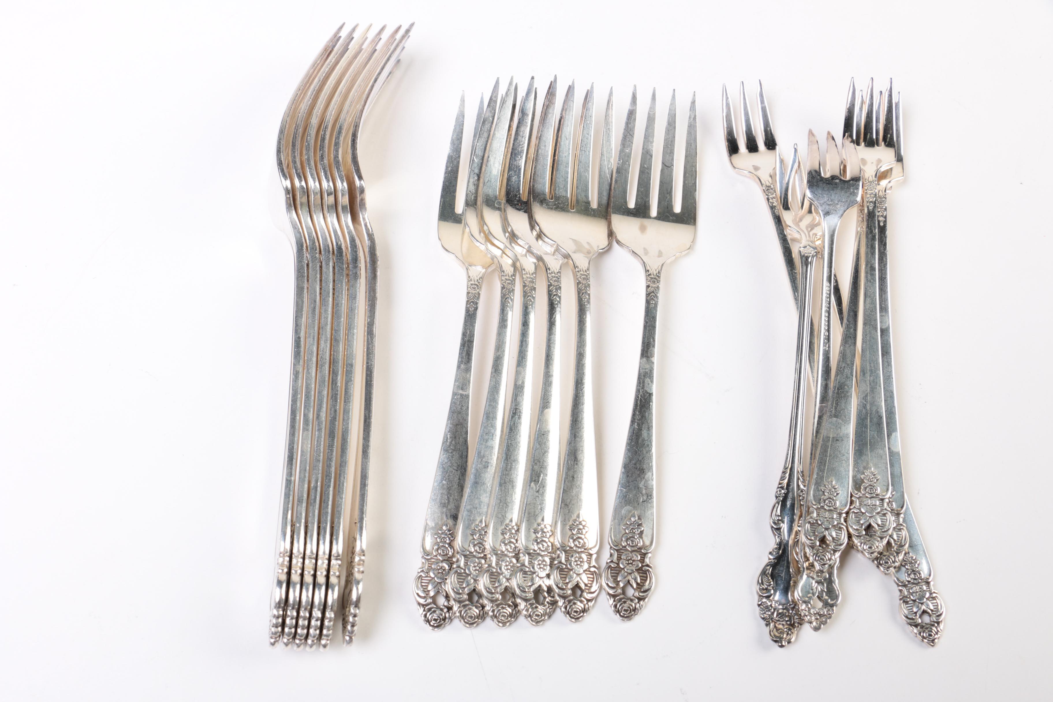 Prestige "Distinction" Silver Plate Flatware