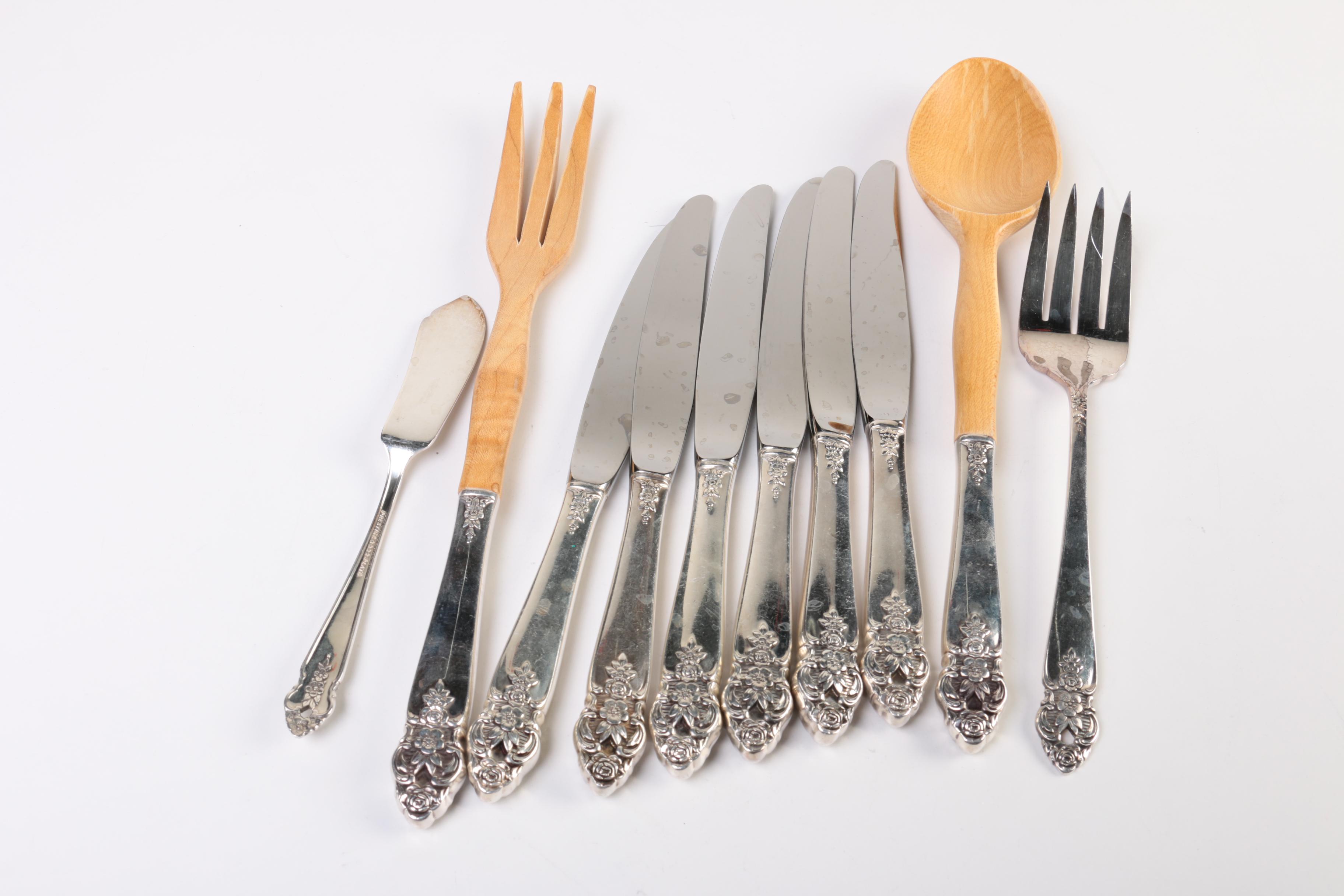 Prestige "Distinction" Silver Plate Flatware