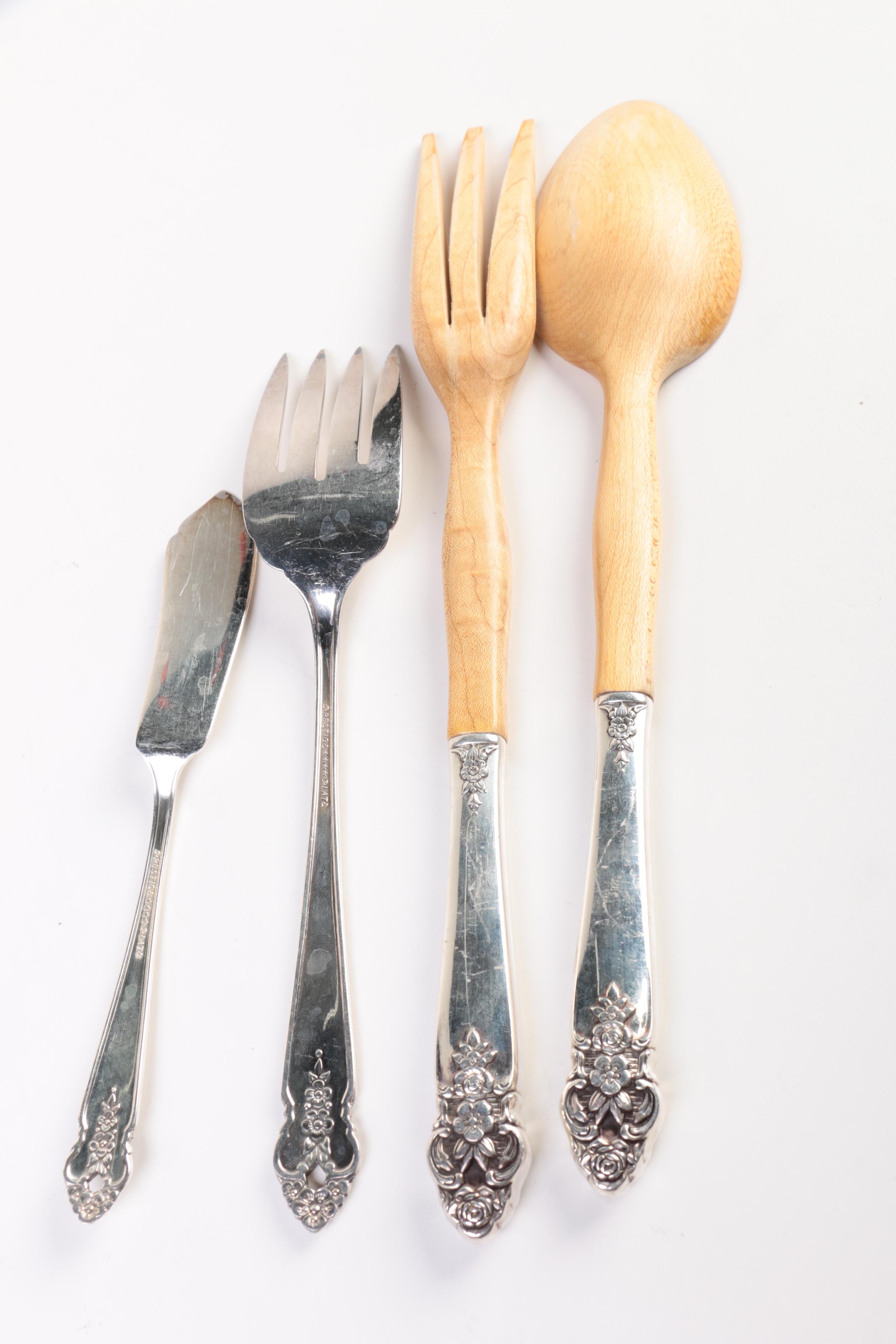 Prestige "Distinction" Silver Plate Flatware