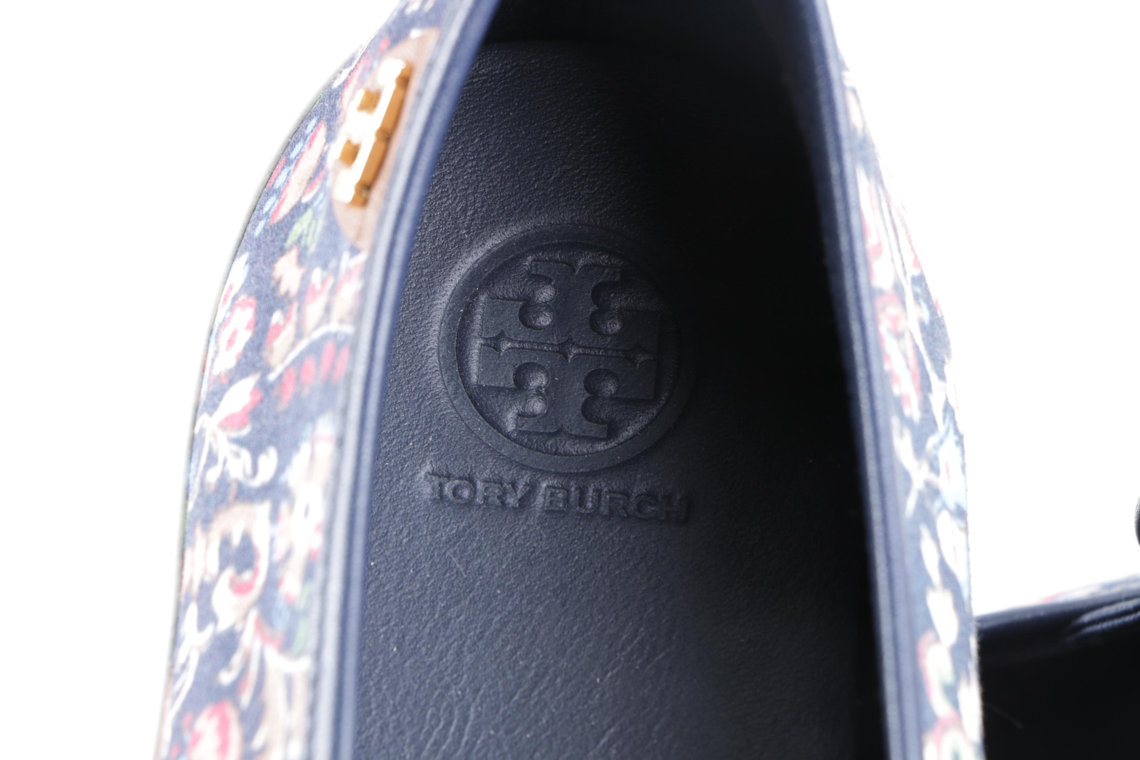 Tory Burch Floral Burch Slip-Ons and Quilted Flats