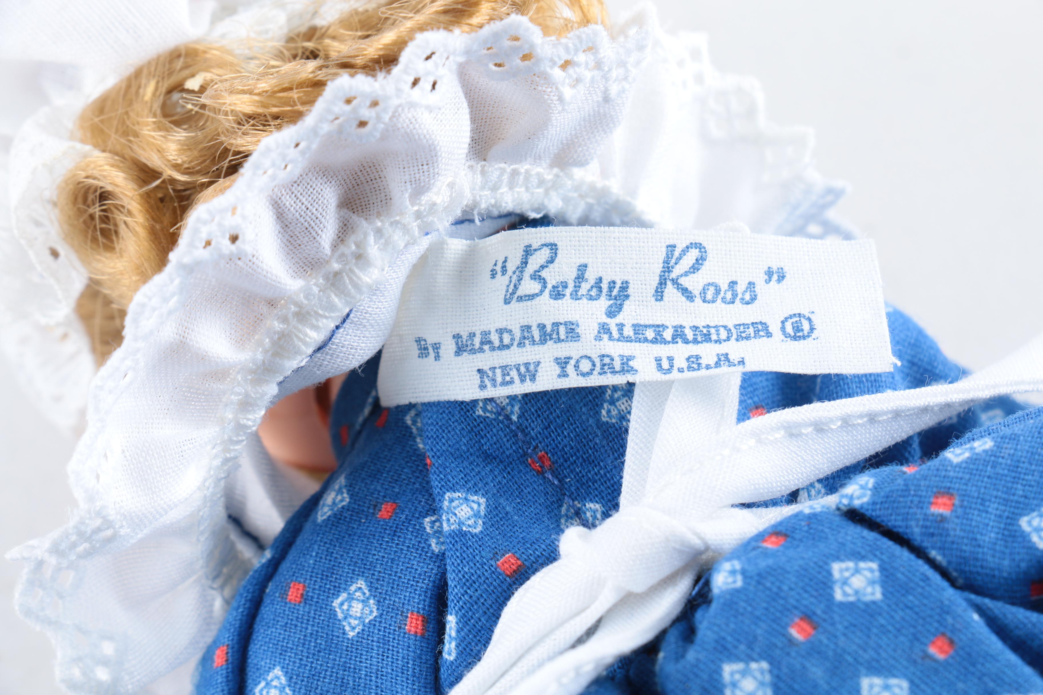 Madame Alexander Dolls Featuring "Betsy Ross"