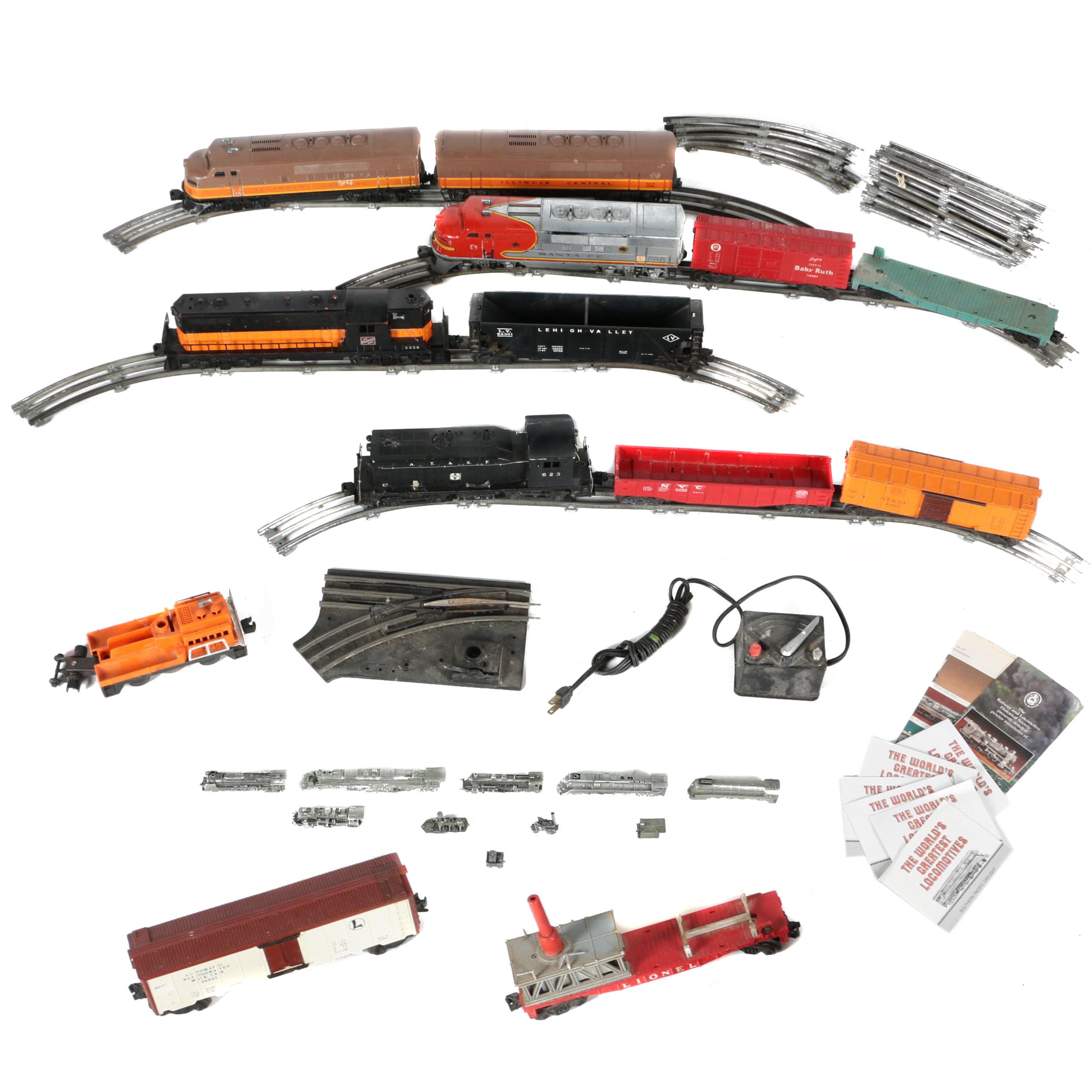 Franklin Mint Pewter Miniatures, Lionel Trains, Tracks and Accessories