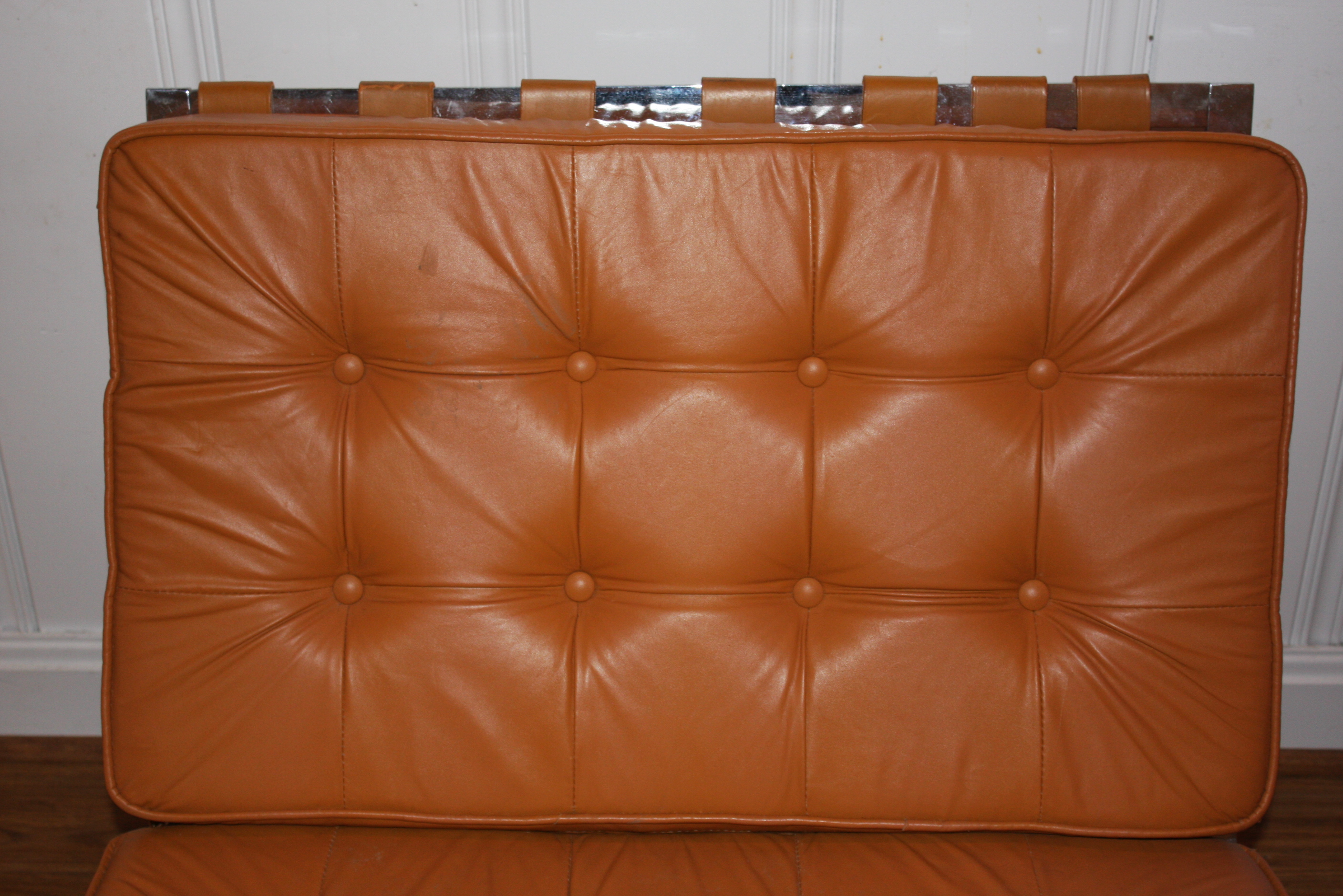 Mid Century Modern Barcelona Style Chair