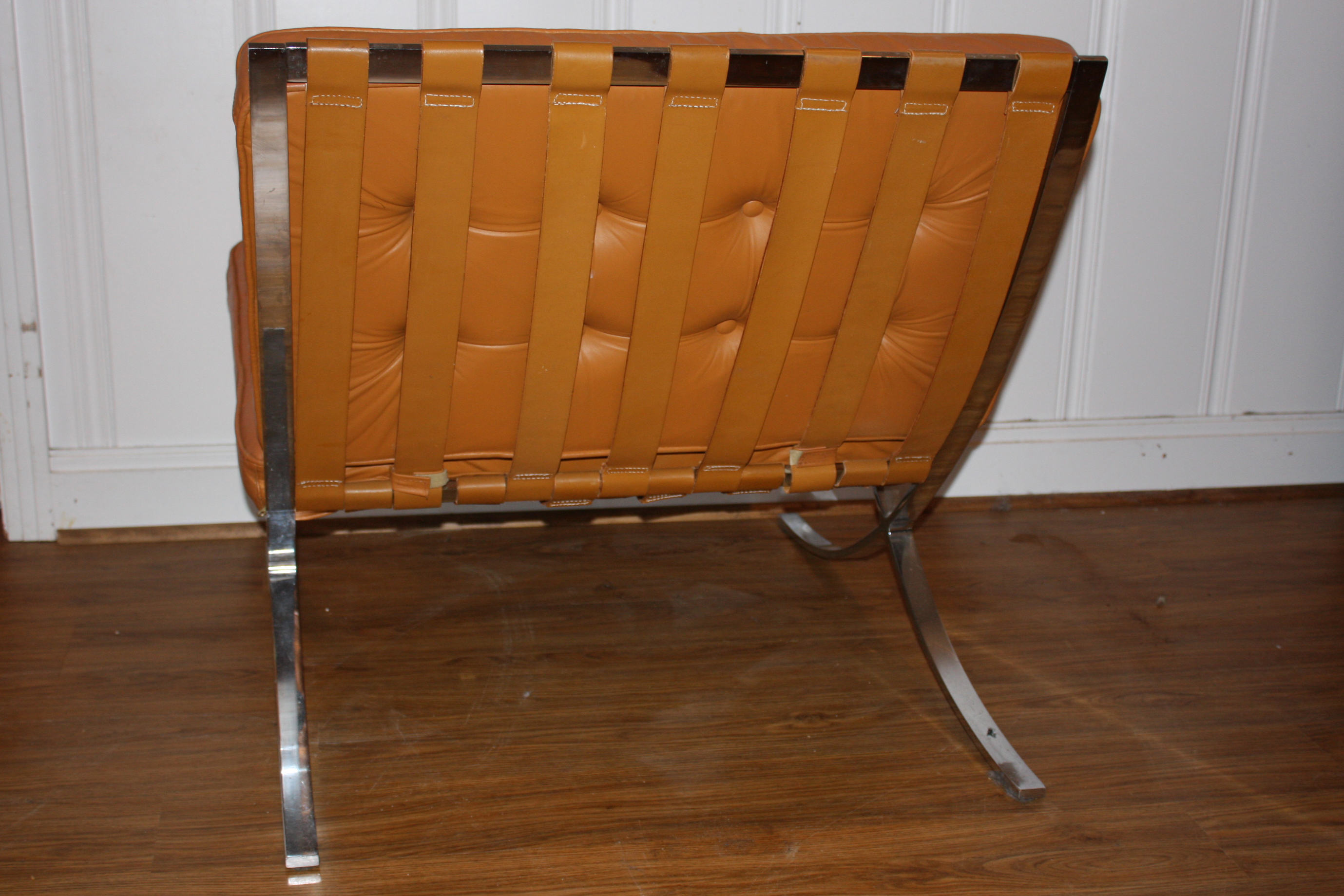 Mid Century Modern Barcelona Style Chair