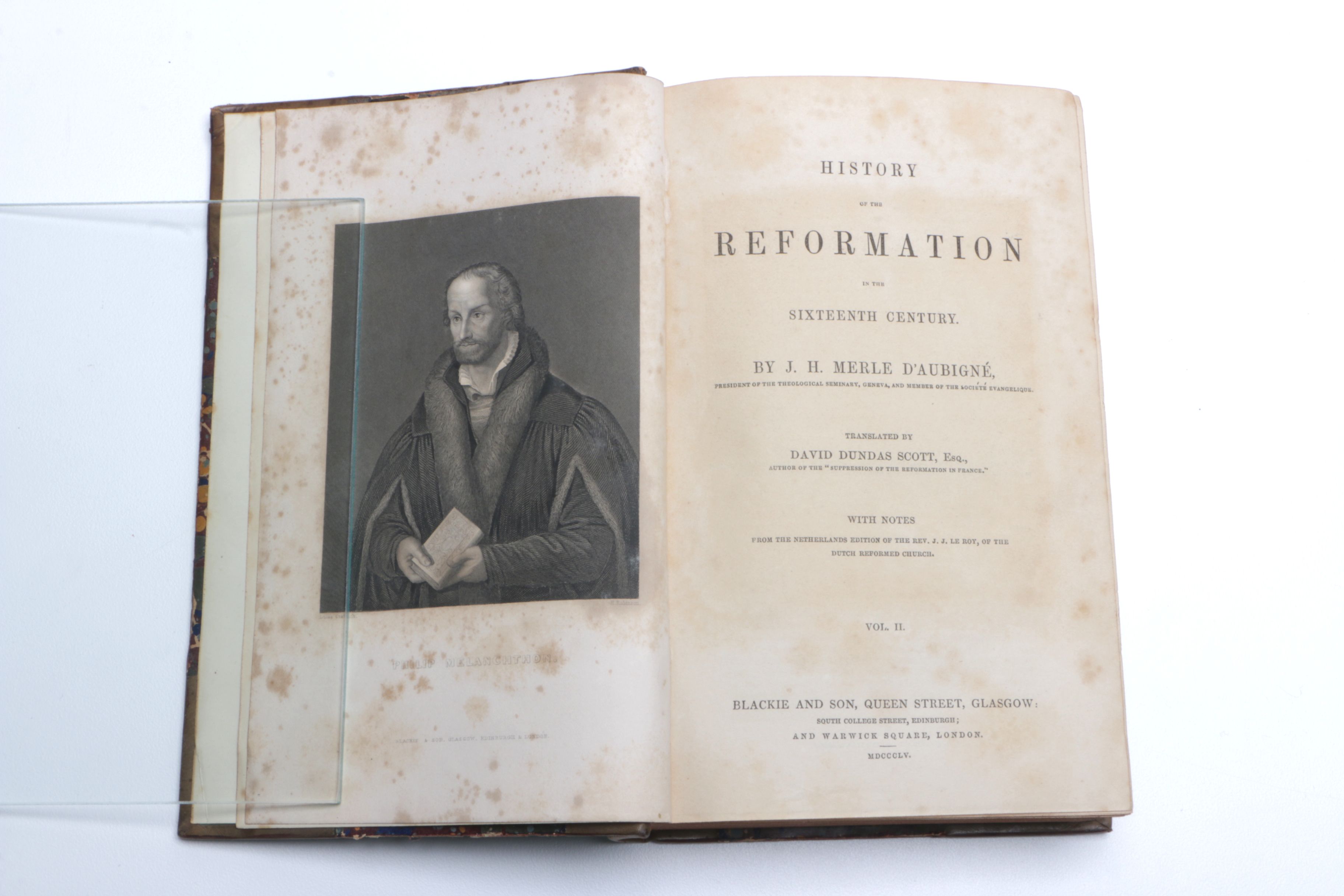 1853 "History of the Reformation" Complete Set by Jean-Henri Merle d'Aubigné