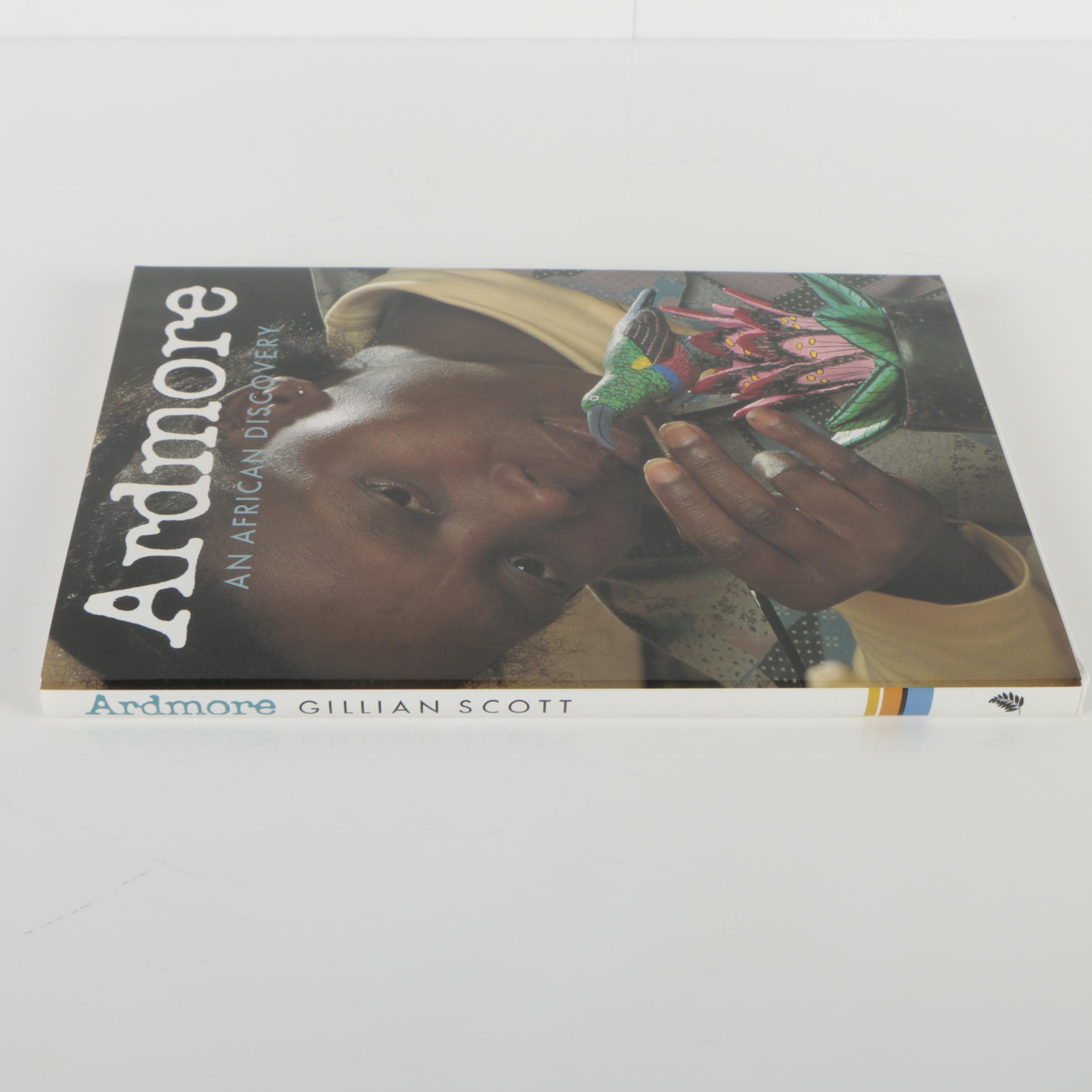 1998 "Ardmore: An African Discovery" by Gillian Scott and Signed Jar