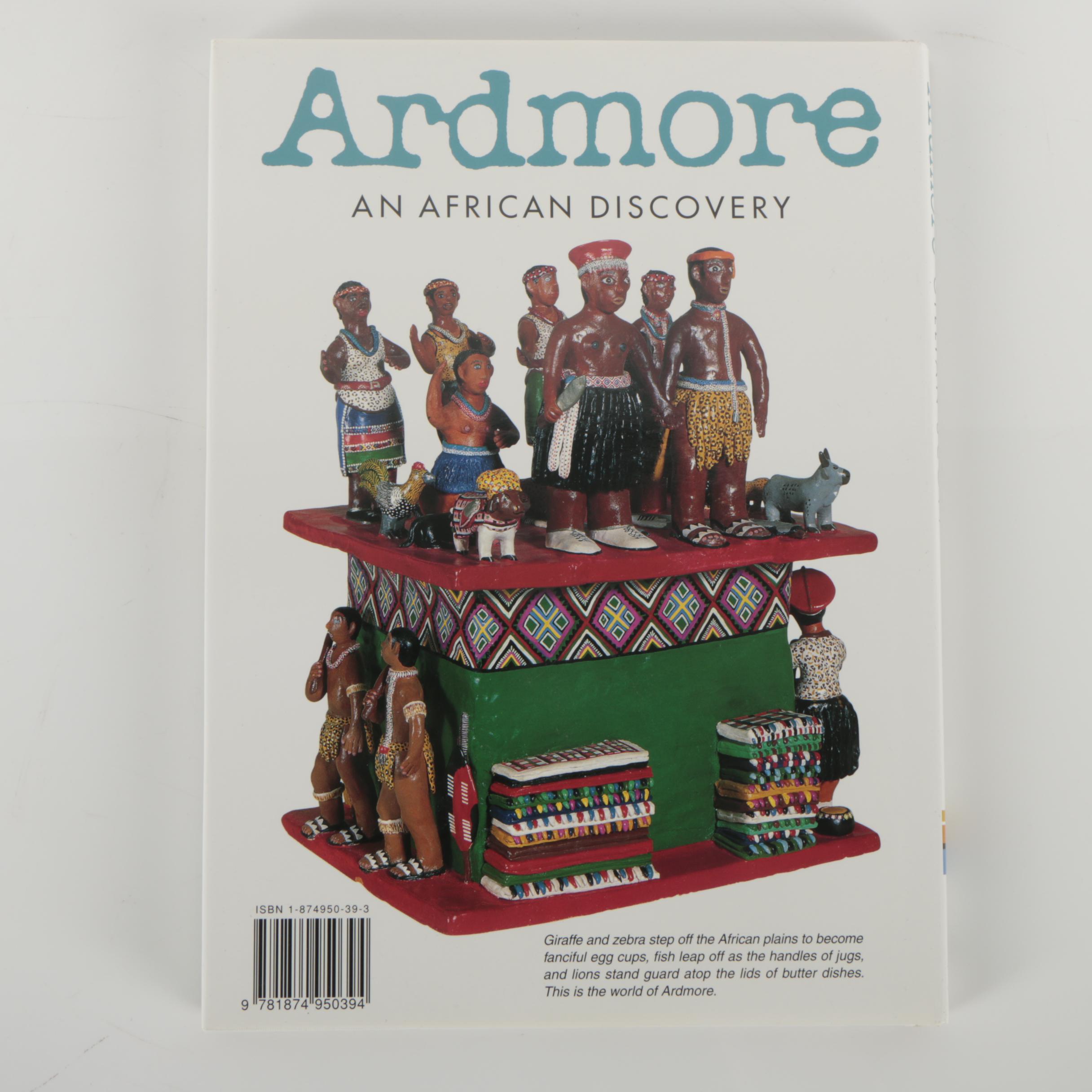 1998 "Ardmore: An African Discovery" by Gillian Scott and Signed Jar