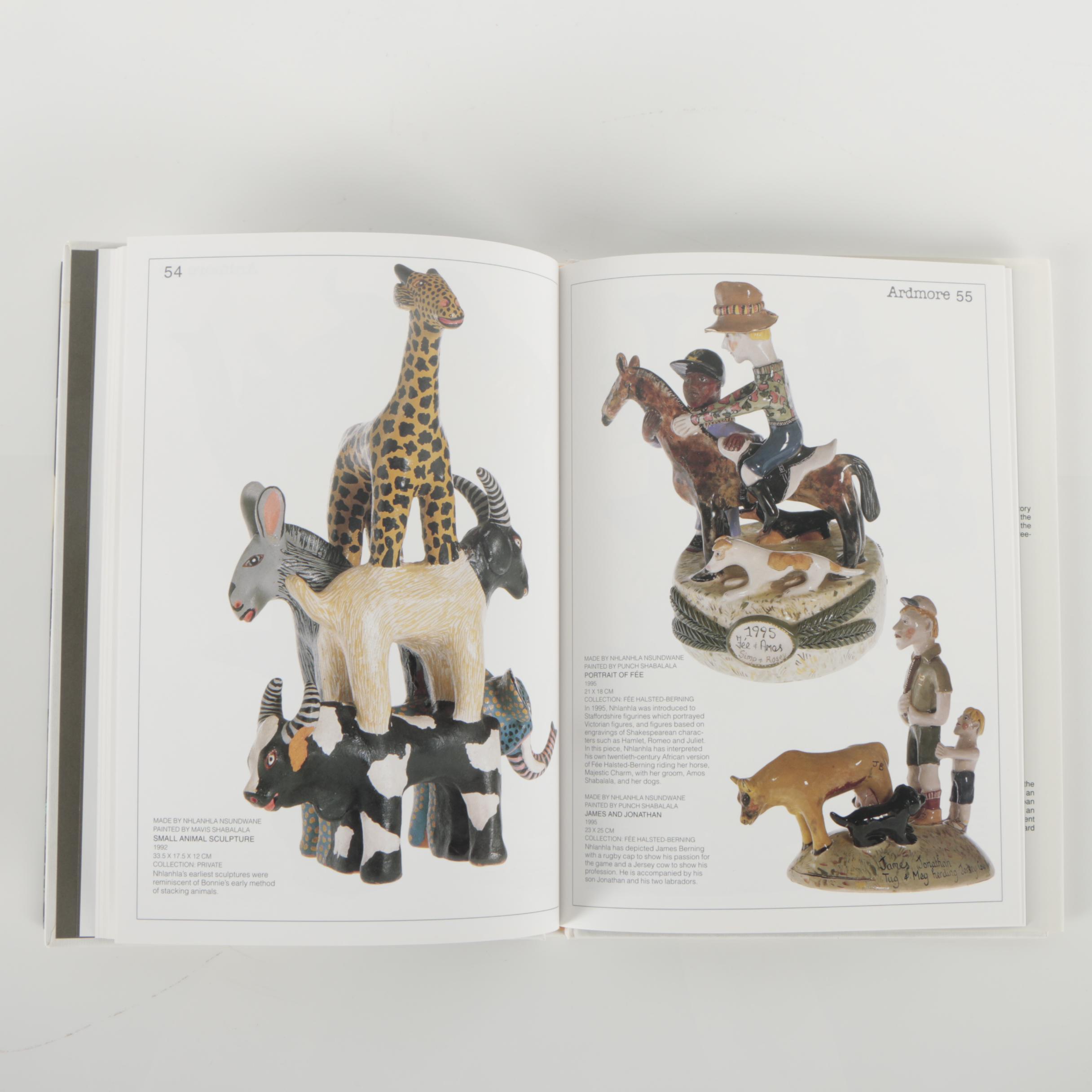 1998 "Ardmore: An African Discovery" by Gillian Scott and Signed Jar