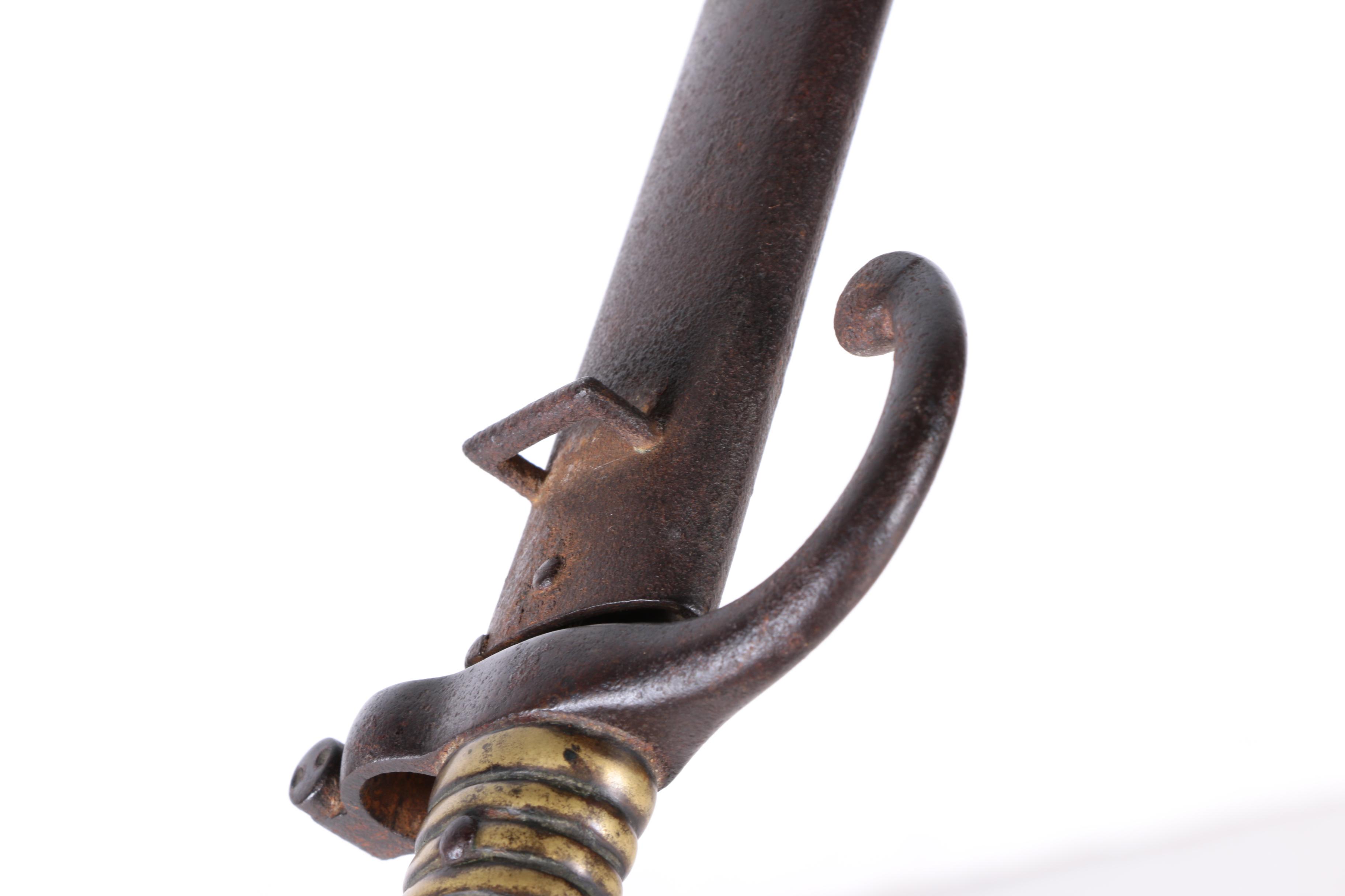 Model 1866 Yataghan Style Sword Bayonet for Chassepot Rifle