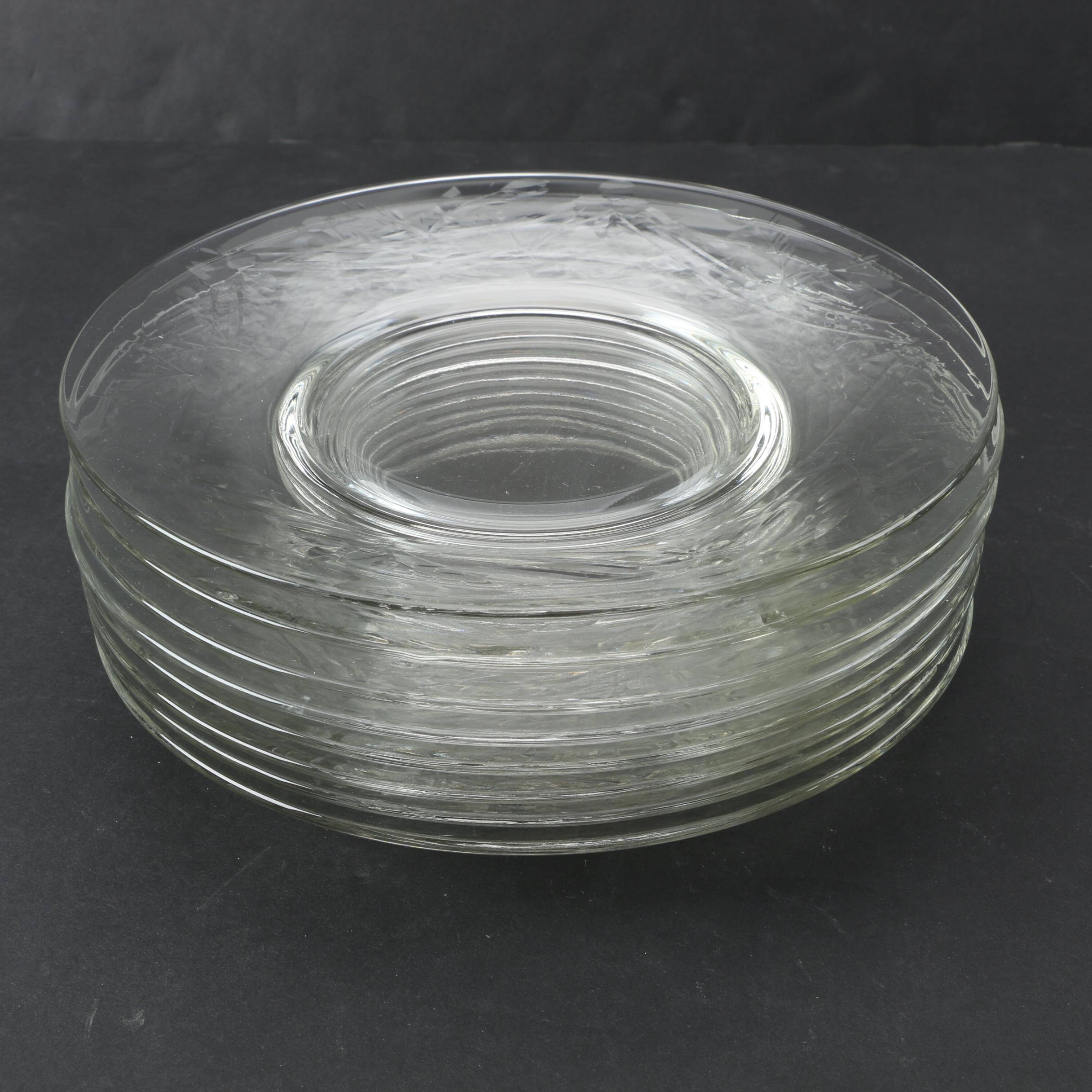 President James Garfield Memorial Plate and Glass Plates