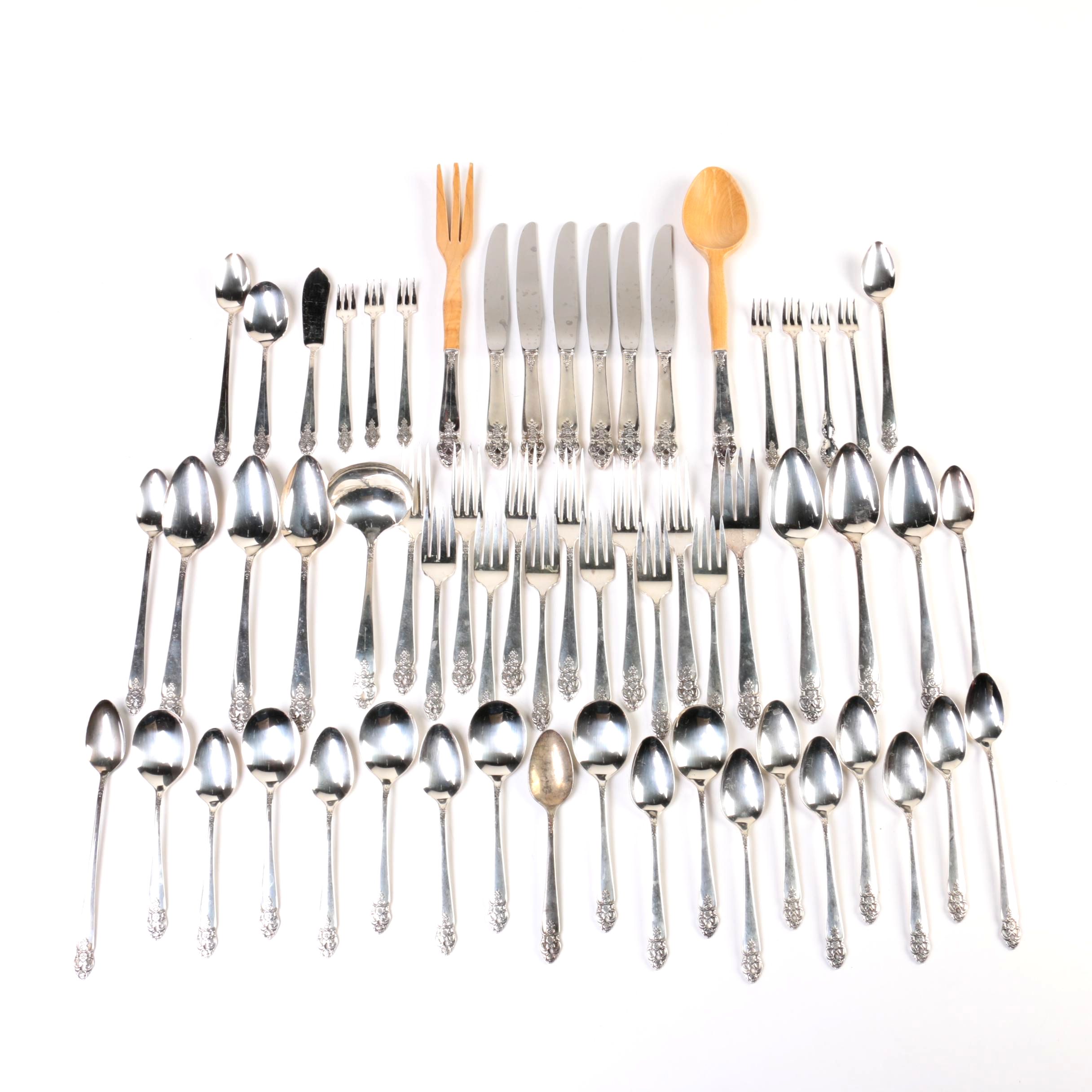Prestige "Distinction" Silver Plate Flatware