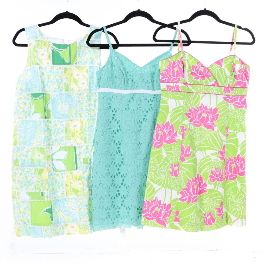 Lilly Pulitzer Sleeveless Floral Dresses