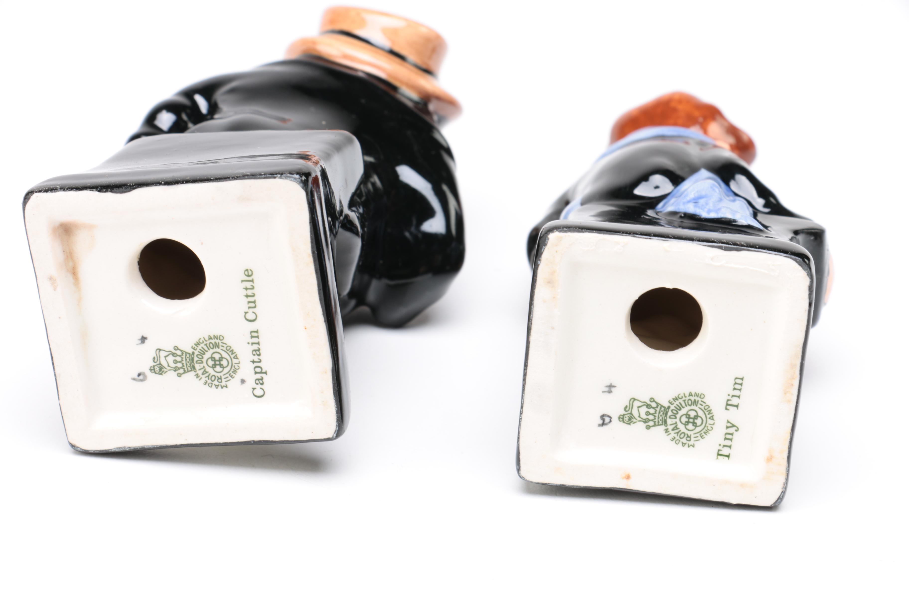 Royal Doulton "Captain Cuttle", "Tiny Tim", "Miss Muffet" Collectibles