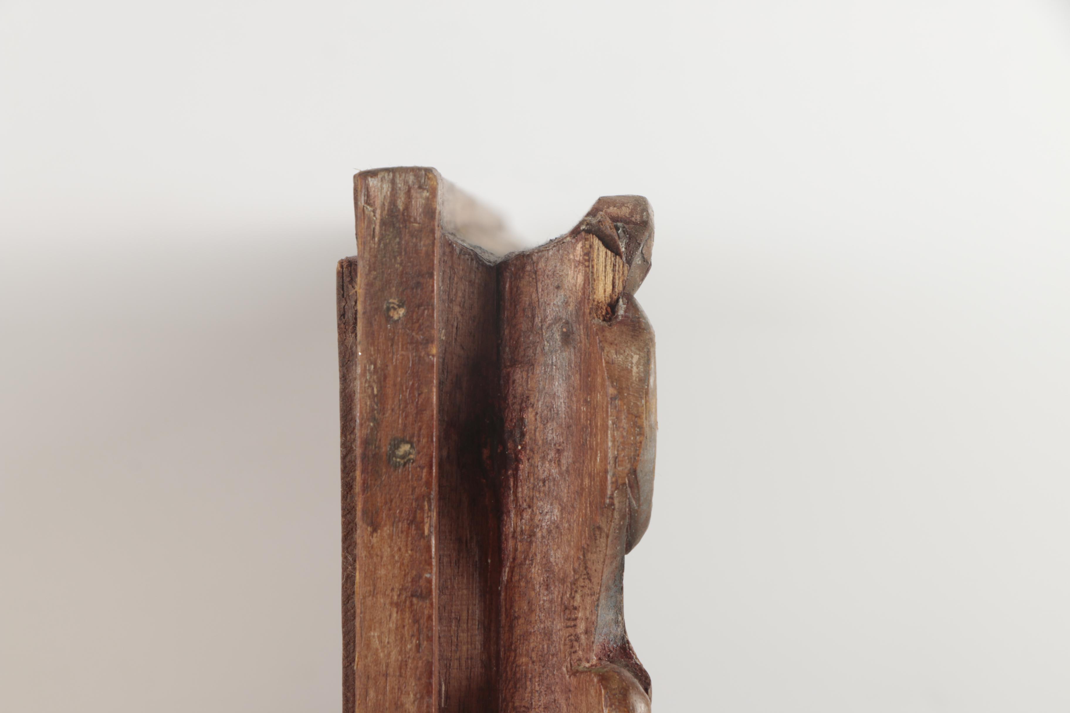 Oil Painting of a Village Square