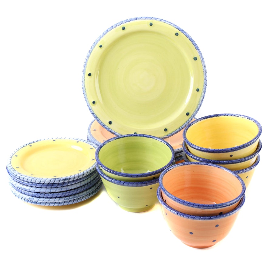 Hand-Painted Ceramic Tableware