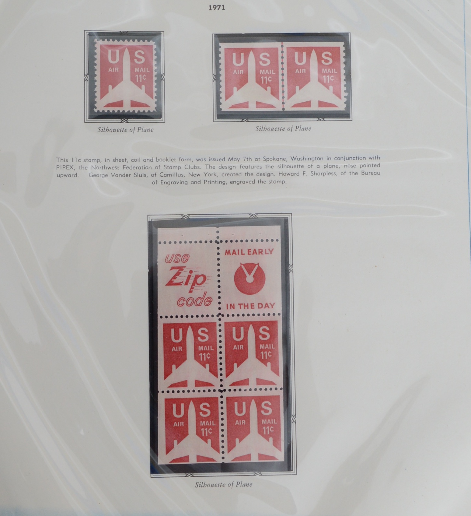 United States Air Mail Stamp Collection