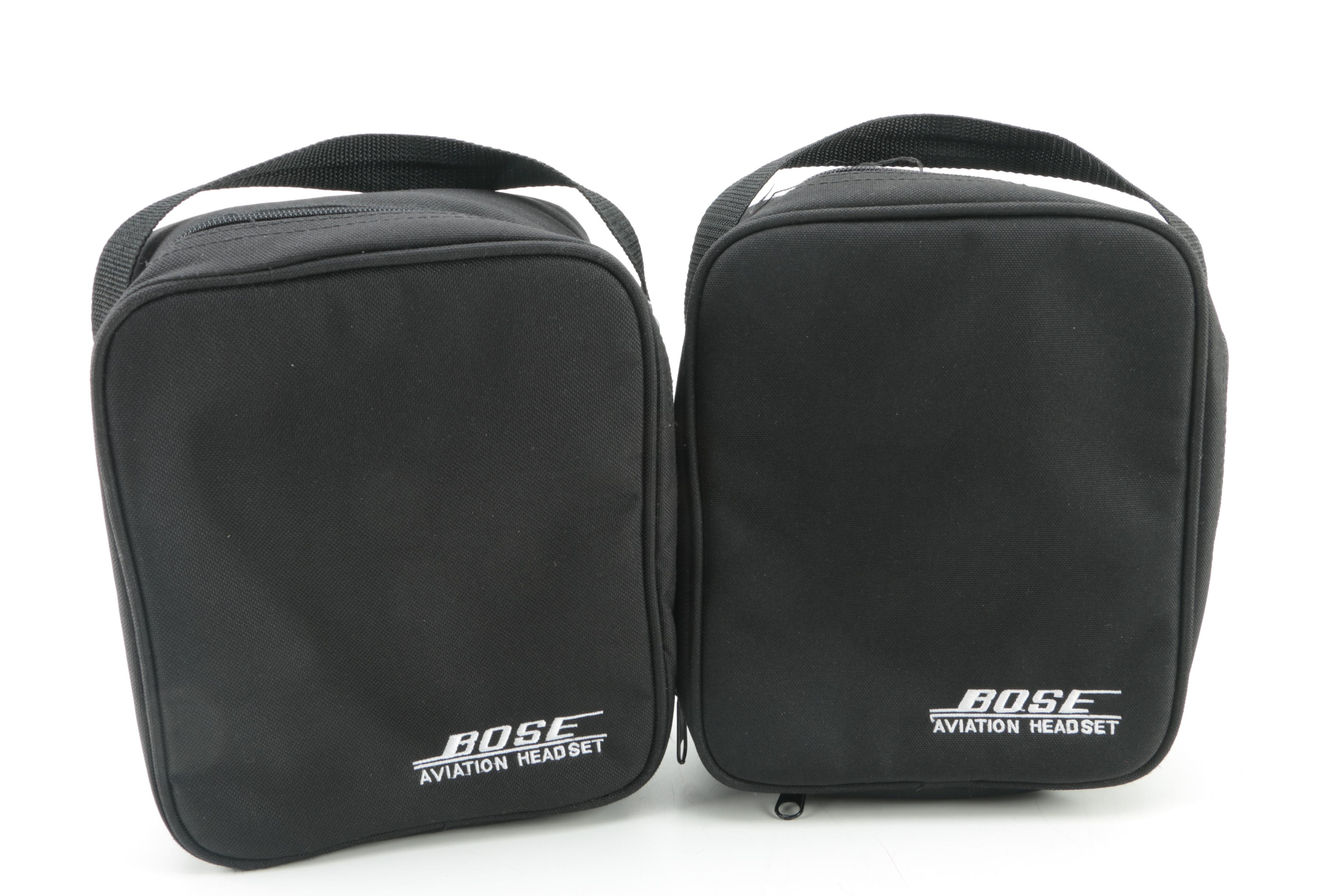 Bose Aviation Headphones with Bilsom Noise-Cancelling Earmuffs