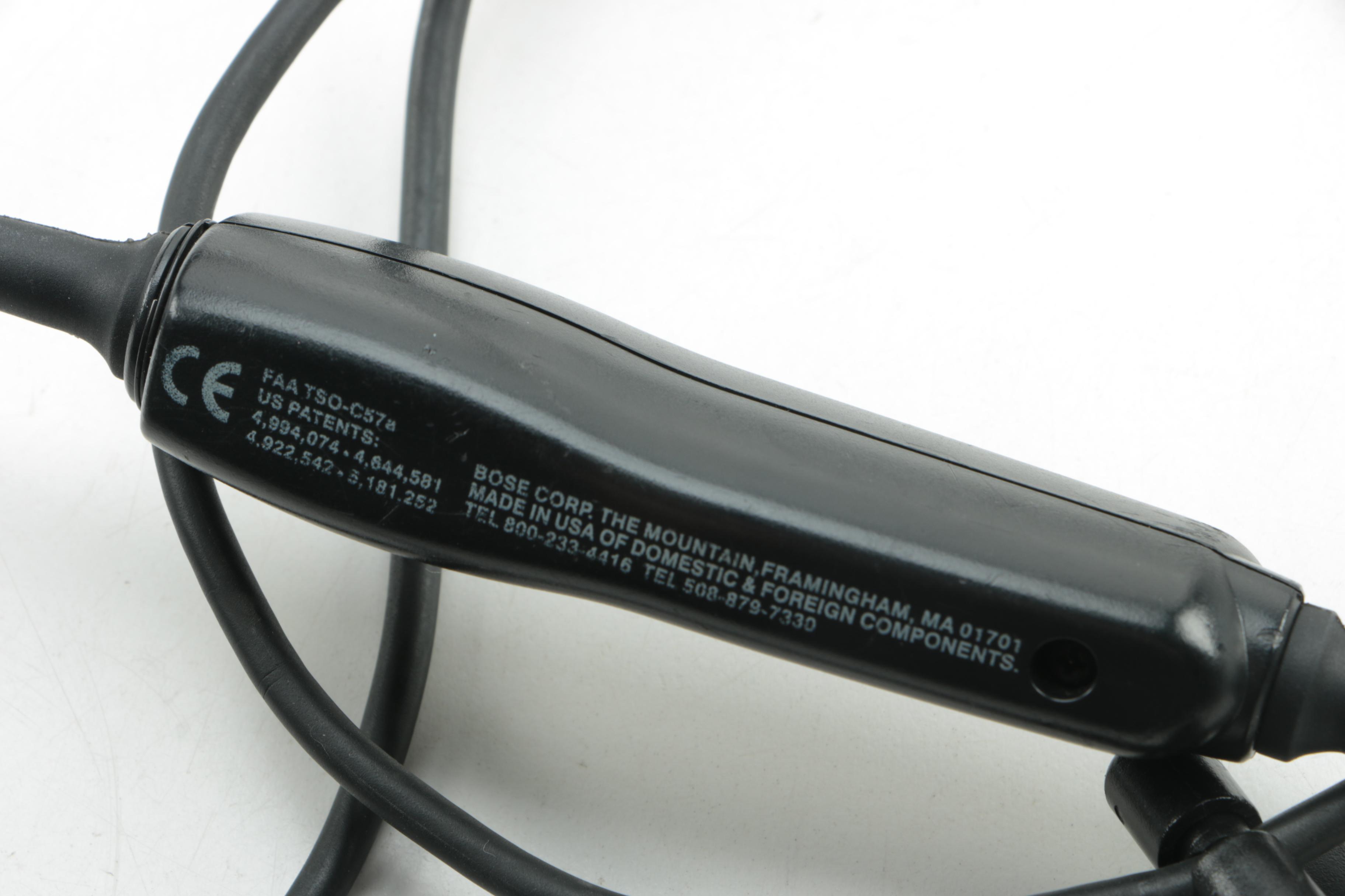 Bose Aviation Headphones with Bilsom Noise-Cancelling Earmuffs