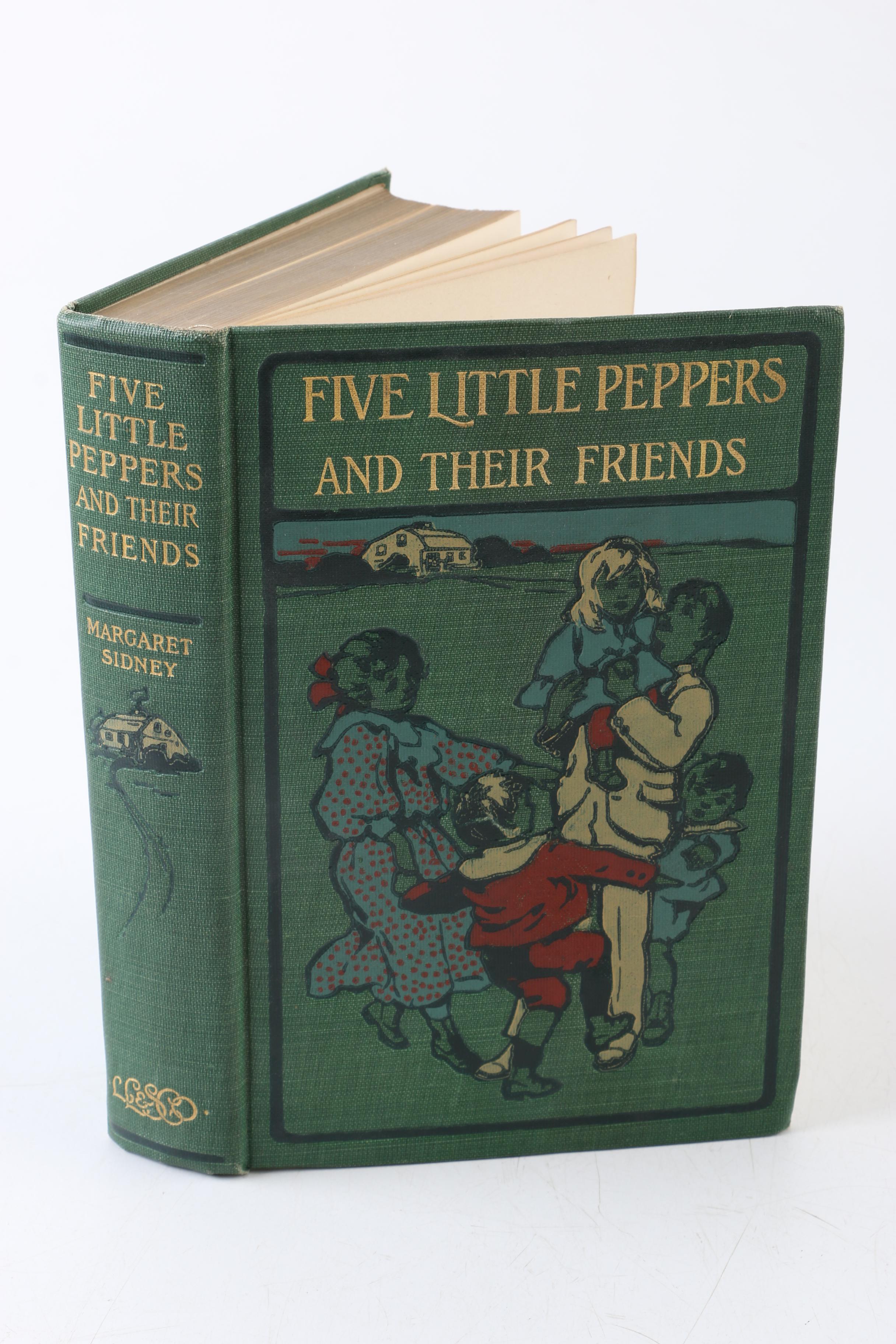Eleven Antique Margaret Sidney "Five Little Peppers" Series Books