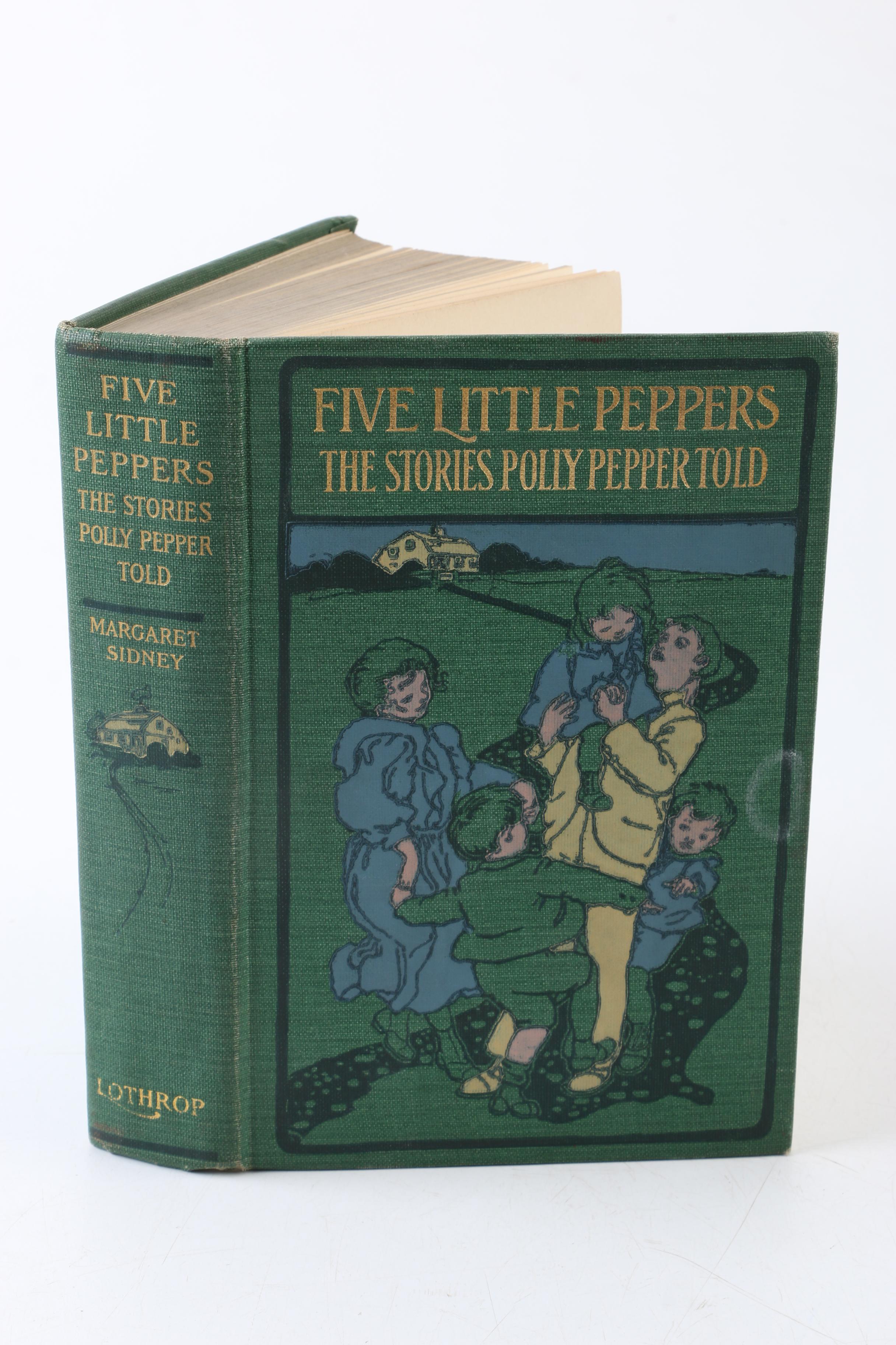 Eleven Antique Margaret Sidney "Five Little Peppers" Series Books