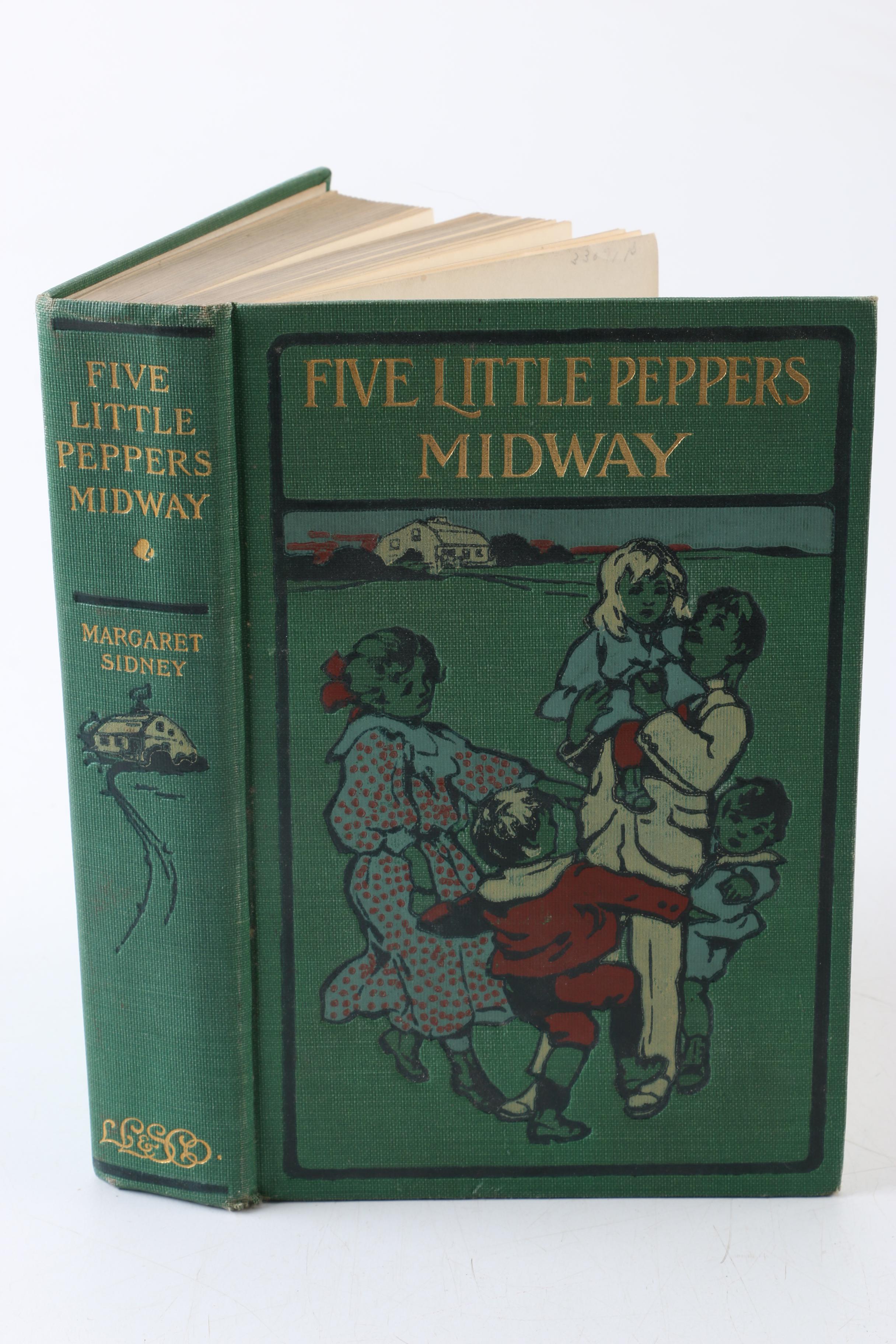 Eleven Antique Margaret Sidney "Five Little Peppers" Series Books