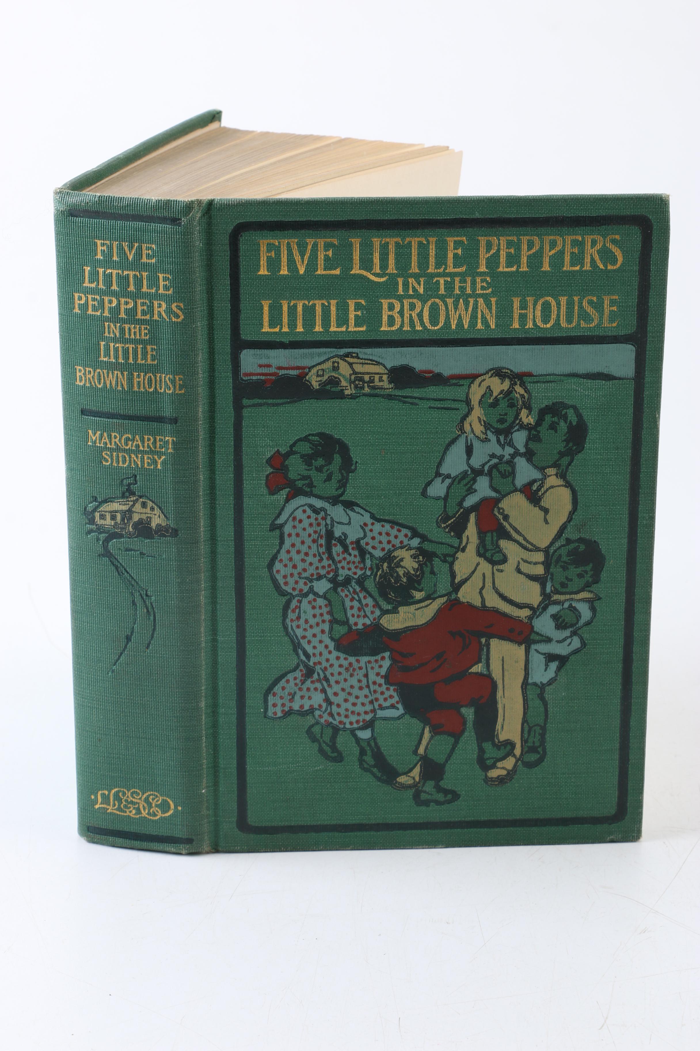 Eleven Antique Margaret Sidney "Five Little Peppers" Series Books