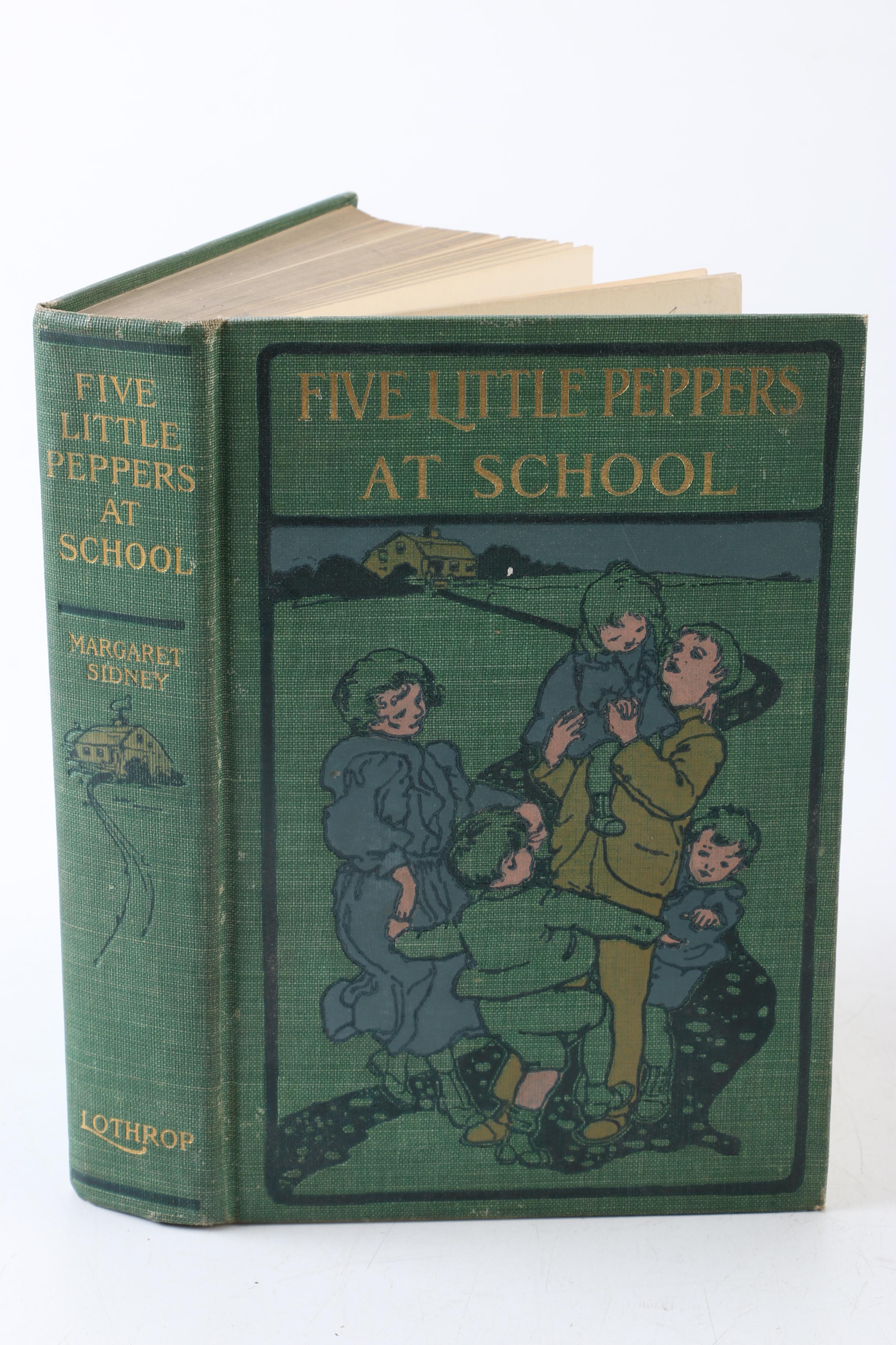 Eleven Antique Margaret Sidney "Five Little Peppers" Series Books