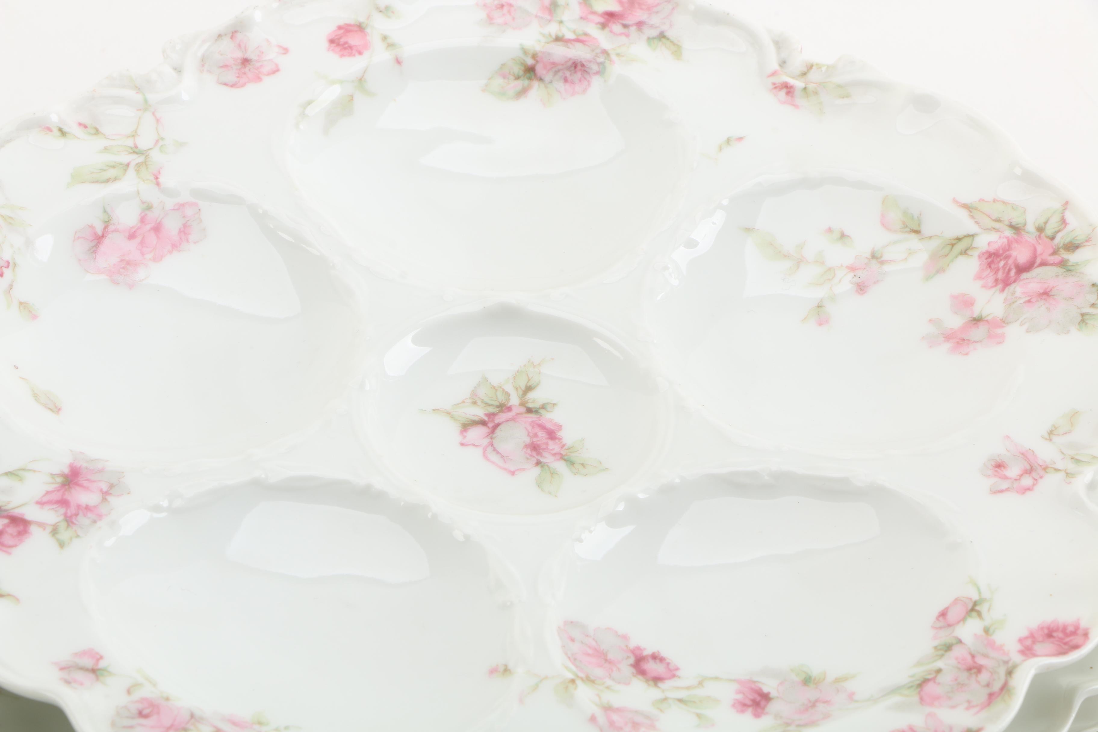 Haviland & Co. Limoges Porcelain Oyster Plates