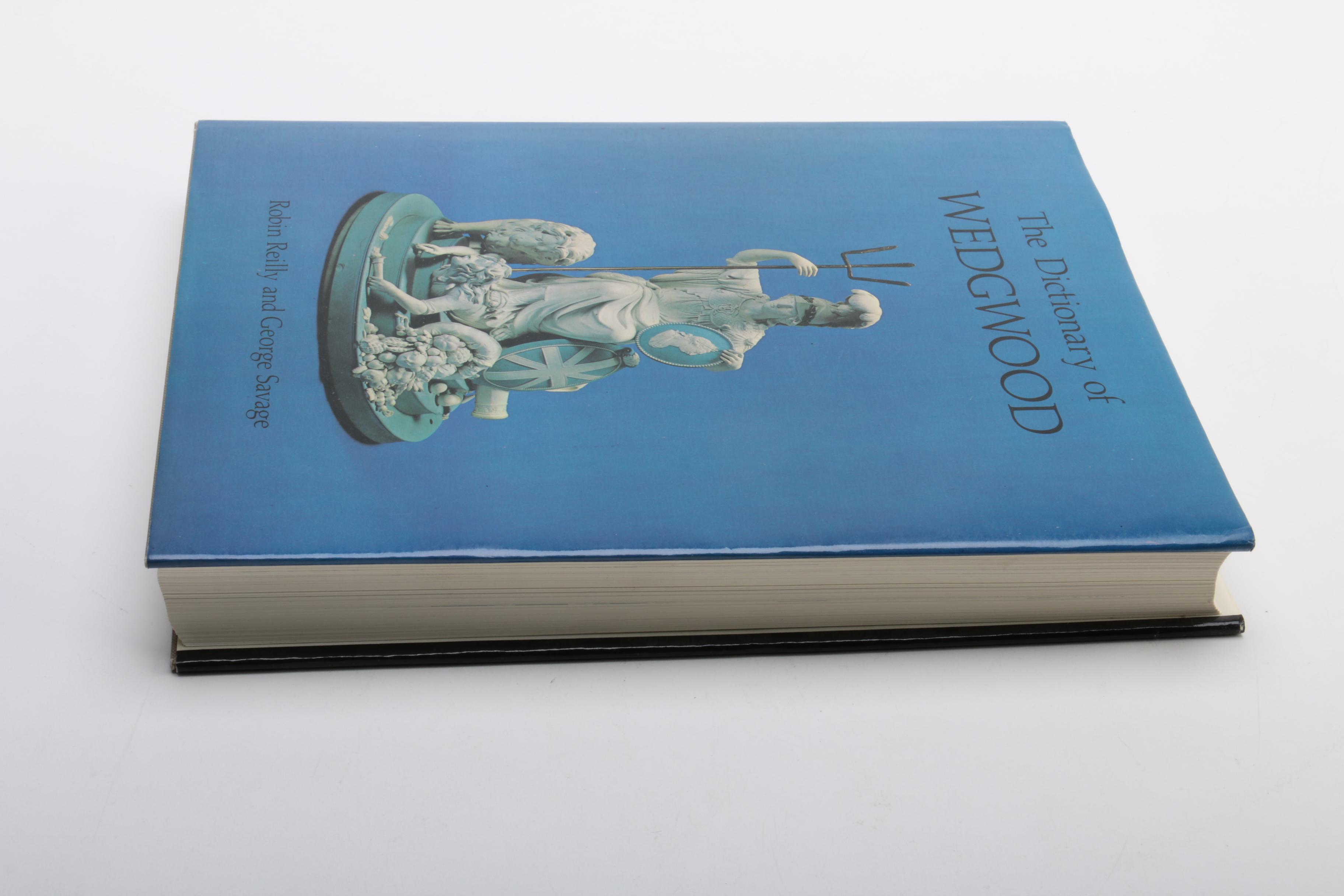 Wedgwood Jasperware Plates and "The Dictionary of Wedgwood" Book