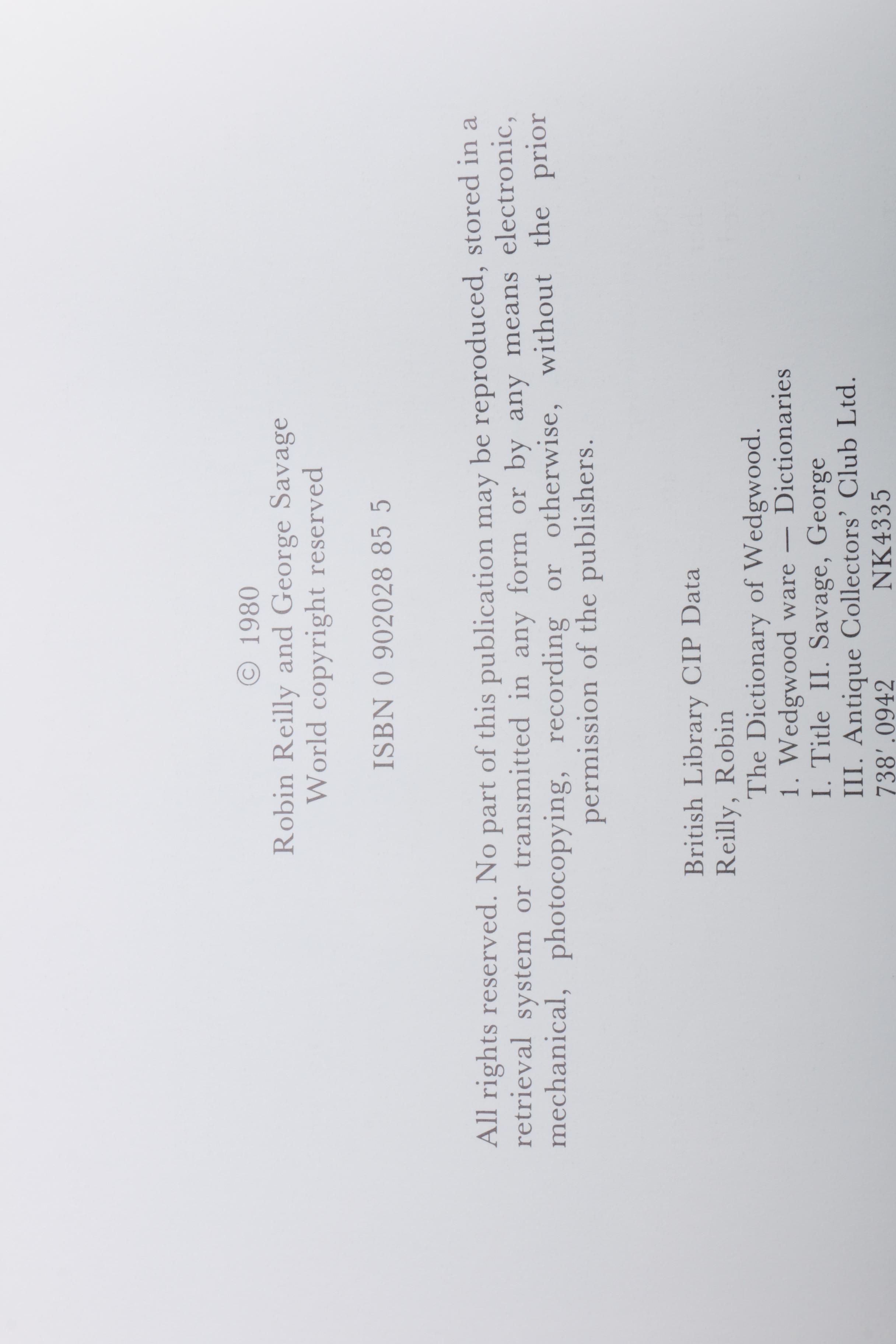 Wedgwood Jasperware Plates and "The Dictionary of Wedgwood" Book