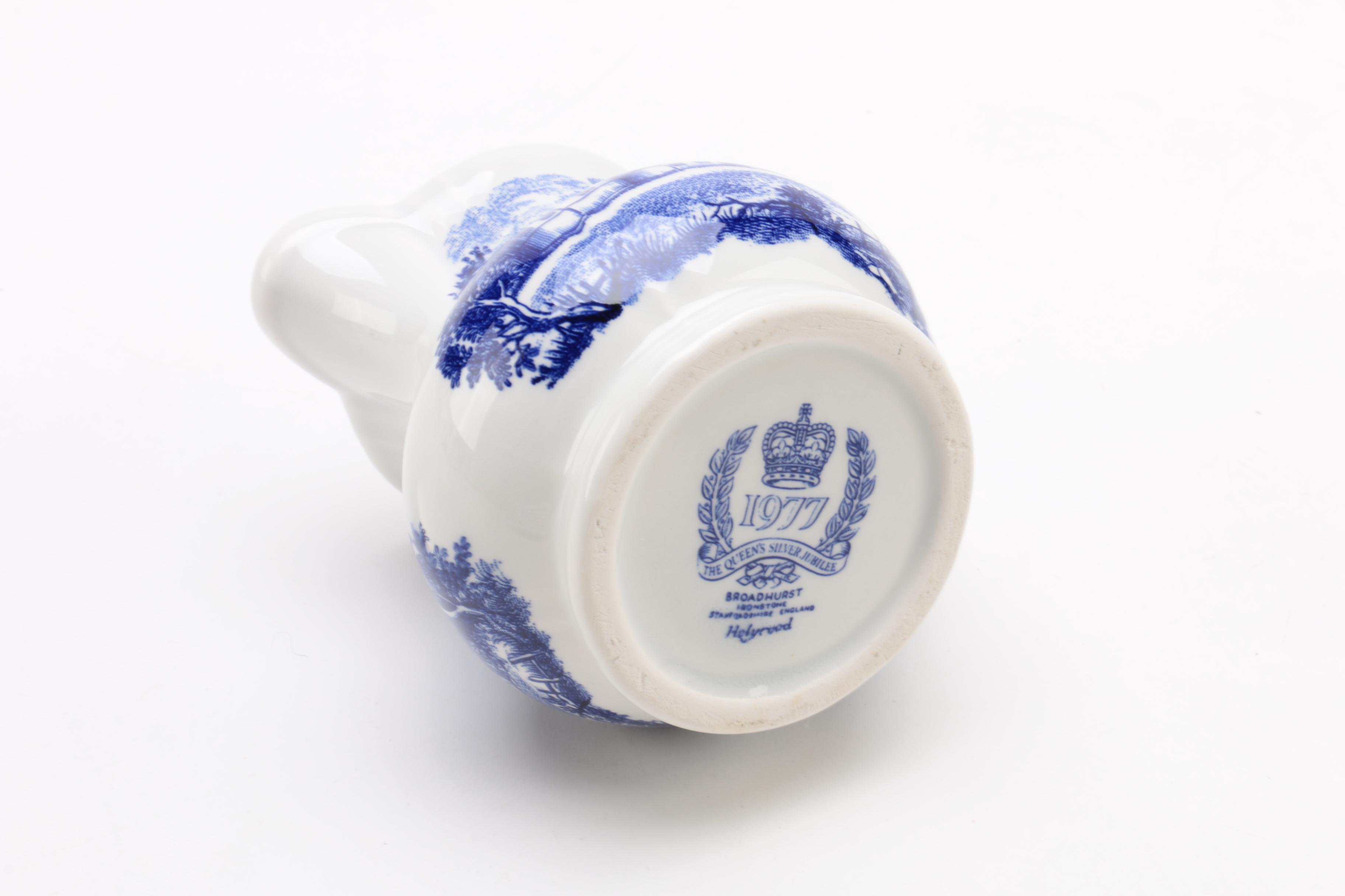 1977 Broadhurst "The Queen's Silver Jubilee" Ironstone Tableware