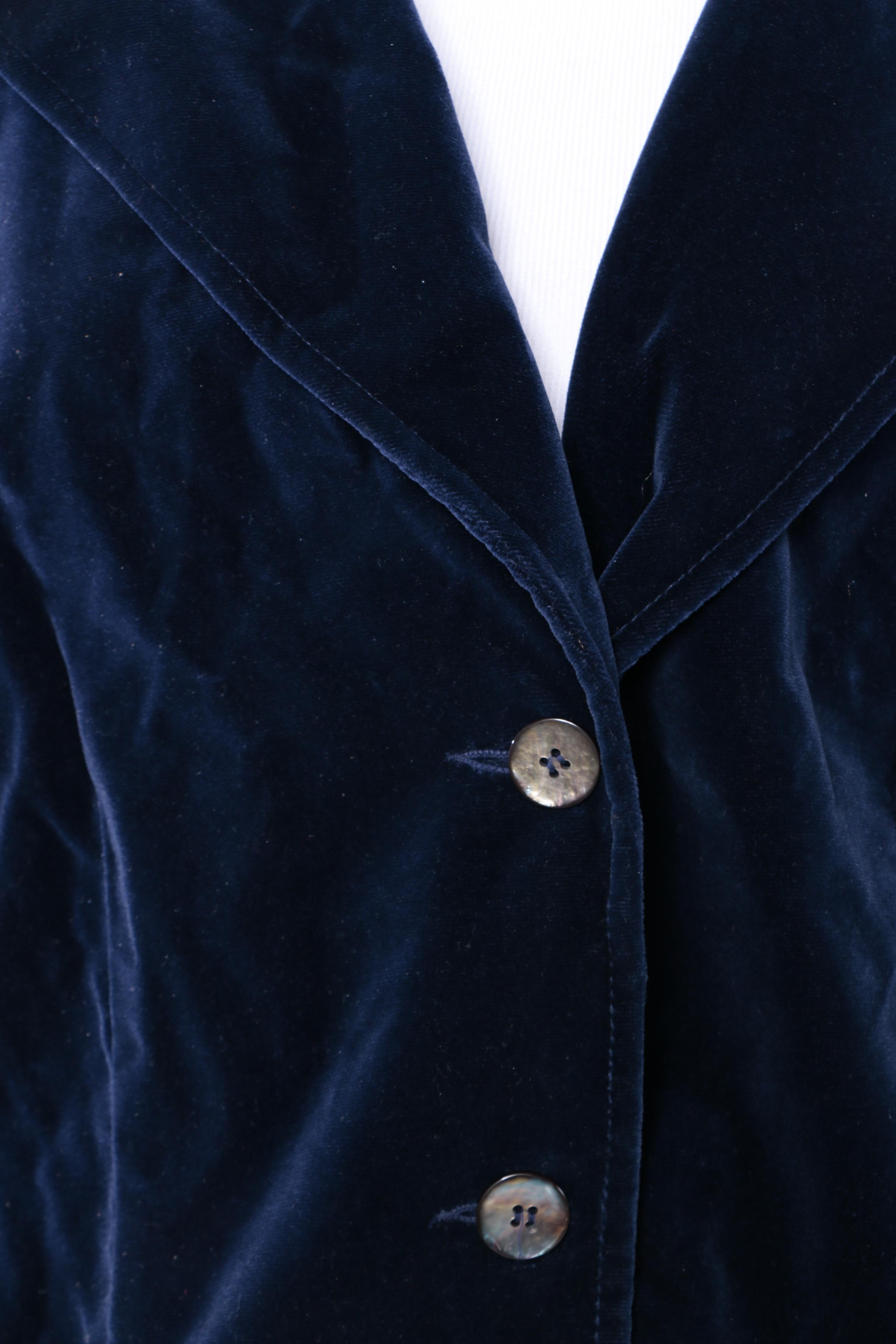 Women's Vintage Velvet Blazers Including Stephanie K by Koret of California