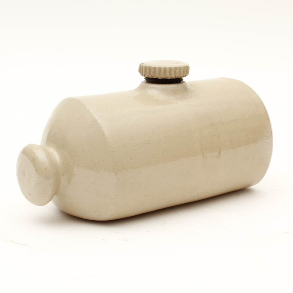 Vintage Stoneware Bed Warmer