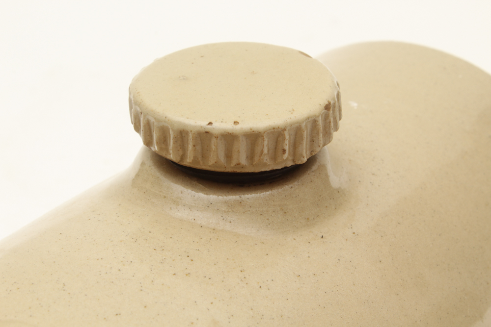 Vintage Stoneware Bed Warmer