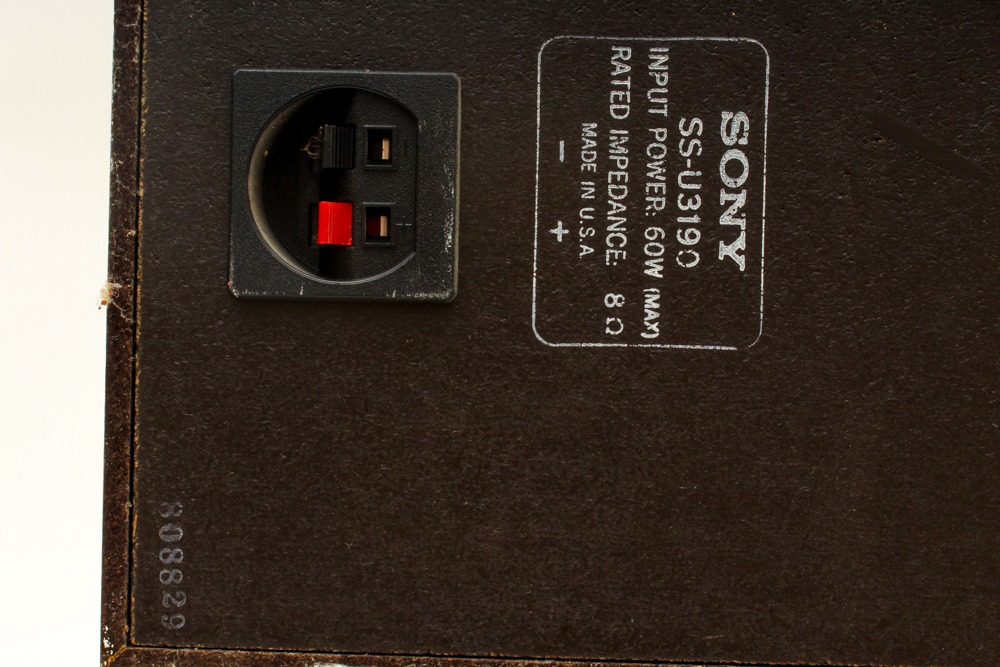 Vintage Sony Speaker System