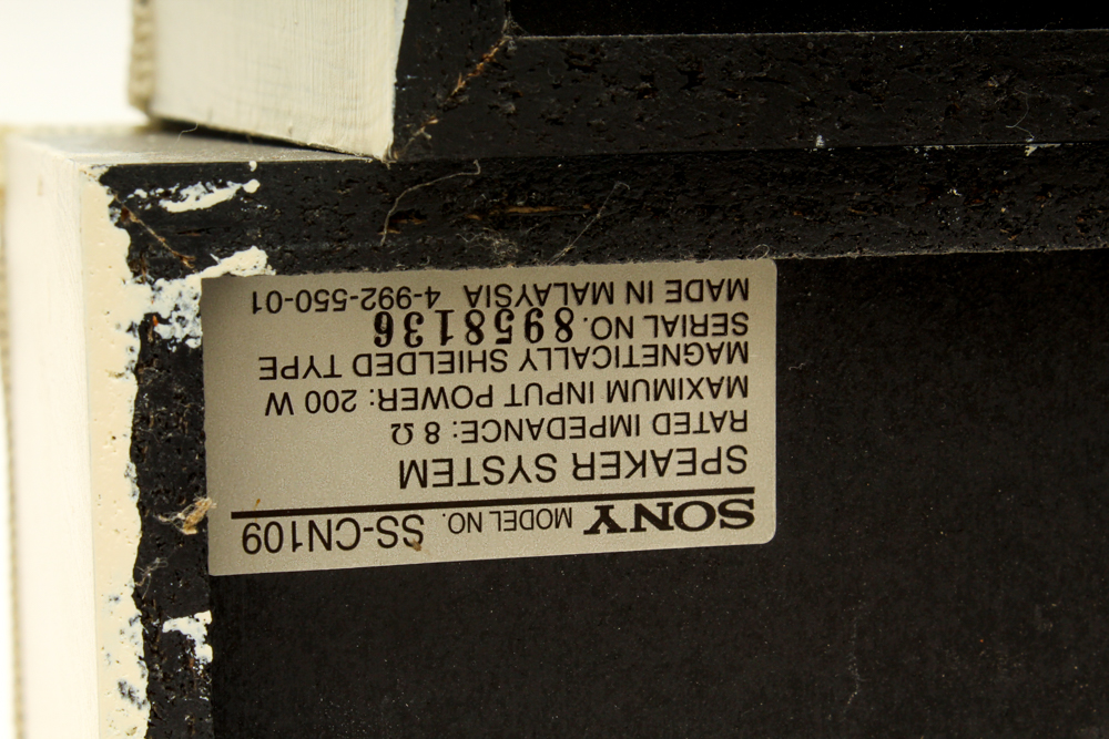 Vintage Sony Speaker System