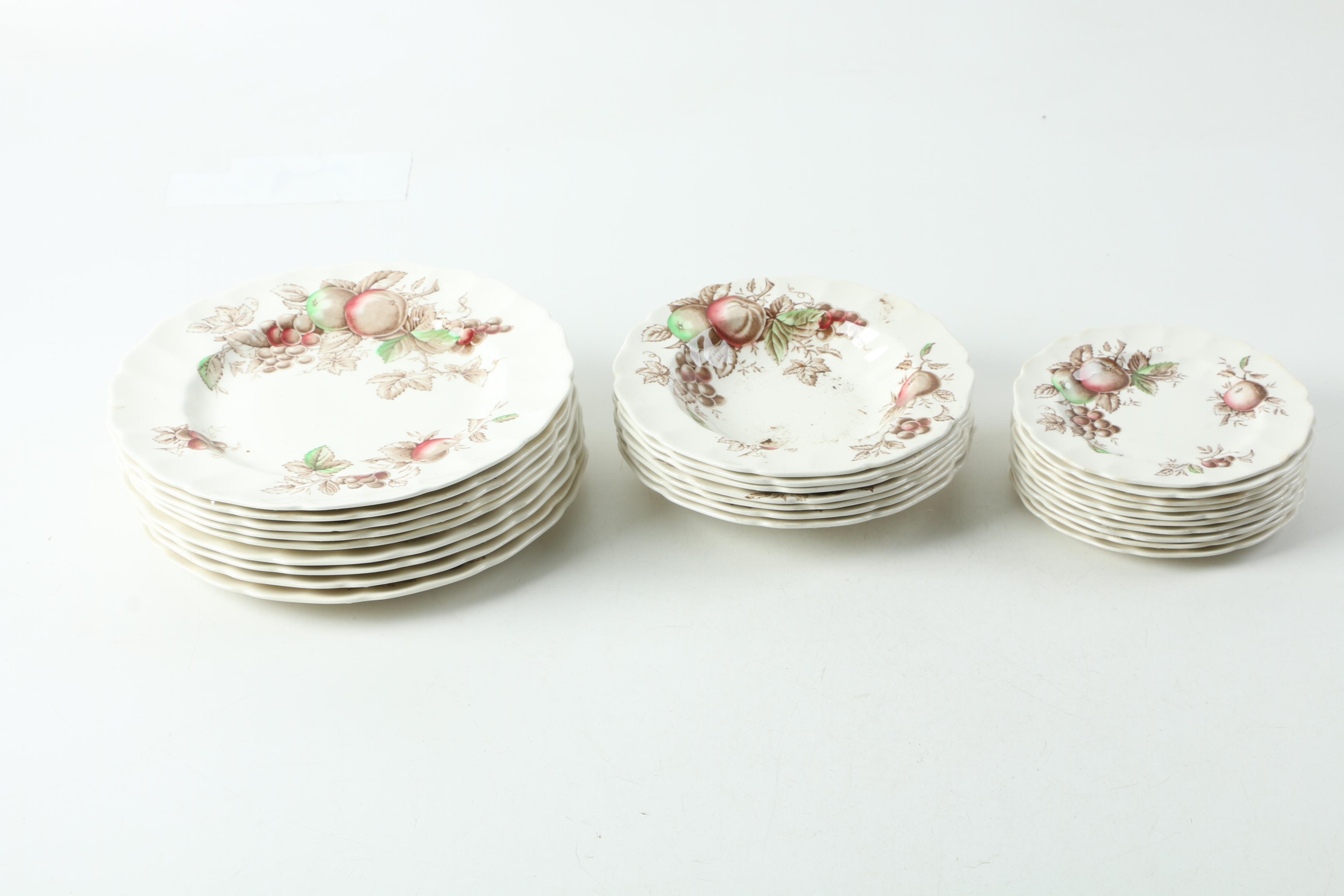 Vintage Johnson Brothers "Harvest Time" Dinnerware 1967-78