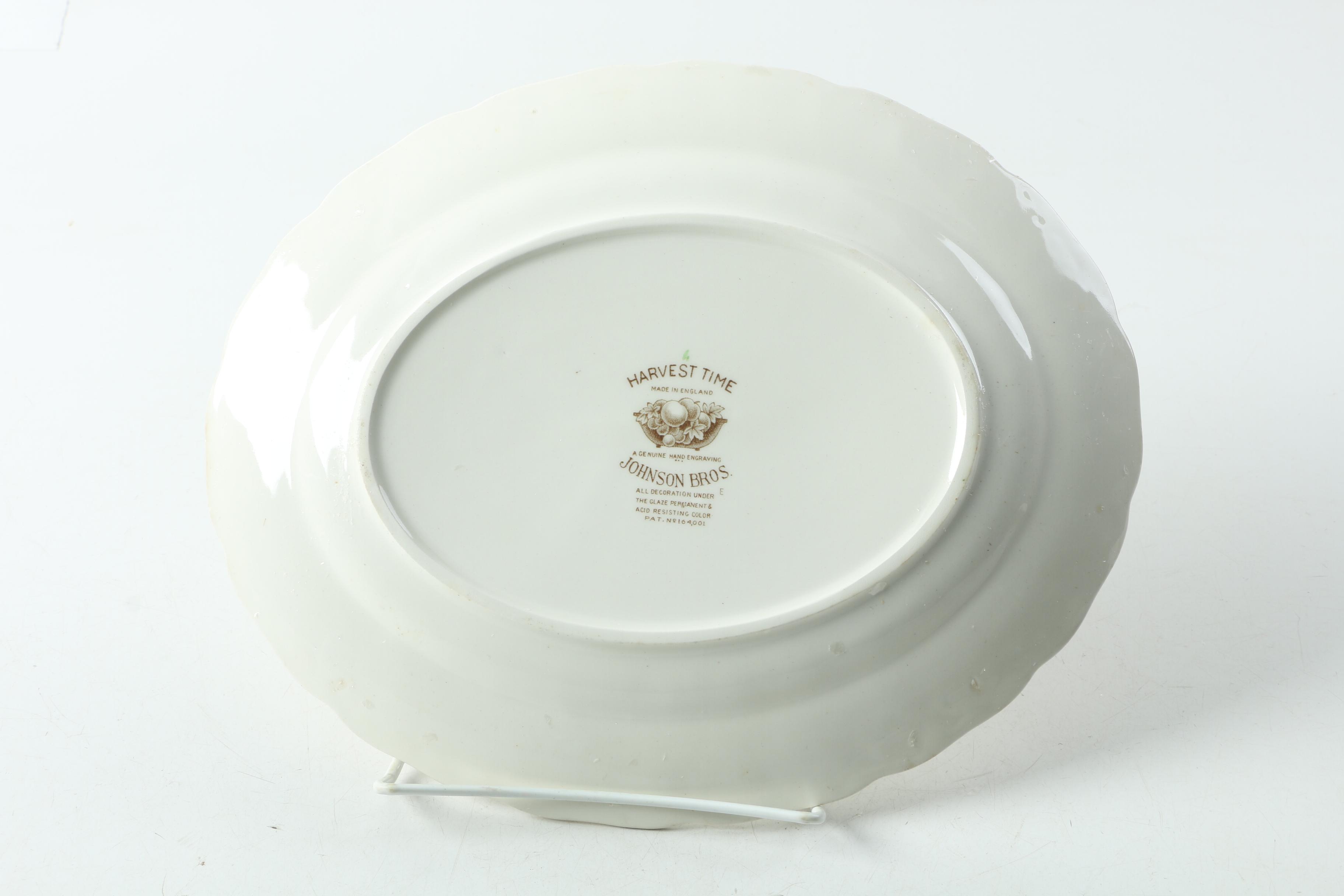 Vintage Johnson Brothers "Harvest Time" Dinnerware 1967-78