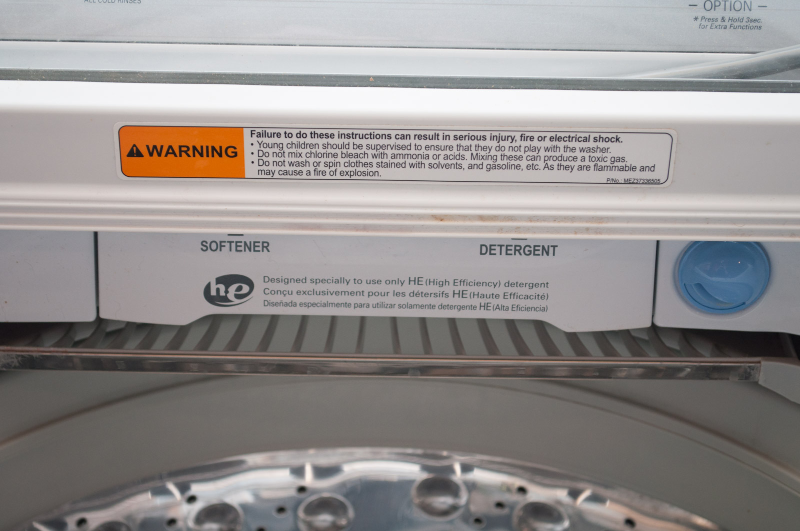 LG Waveforce Washer with Inverter Direct Drive Motor
