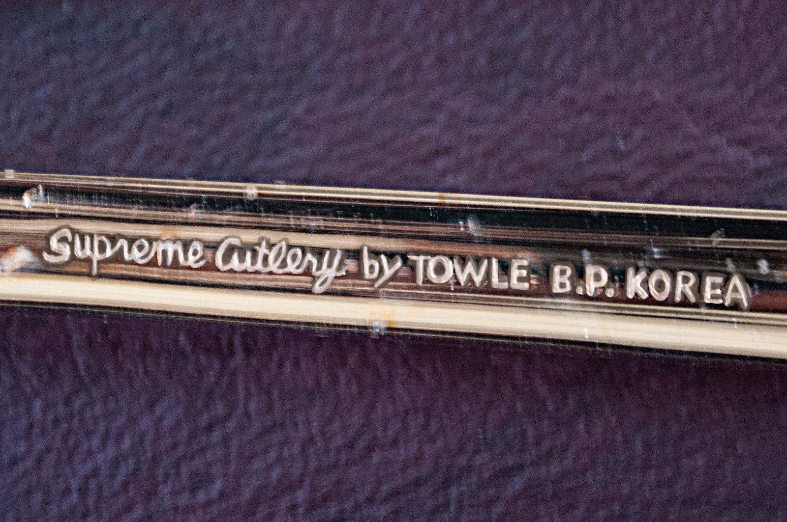 Towle Gold Plated "Classic Plume" Flatware