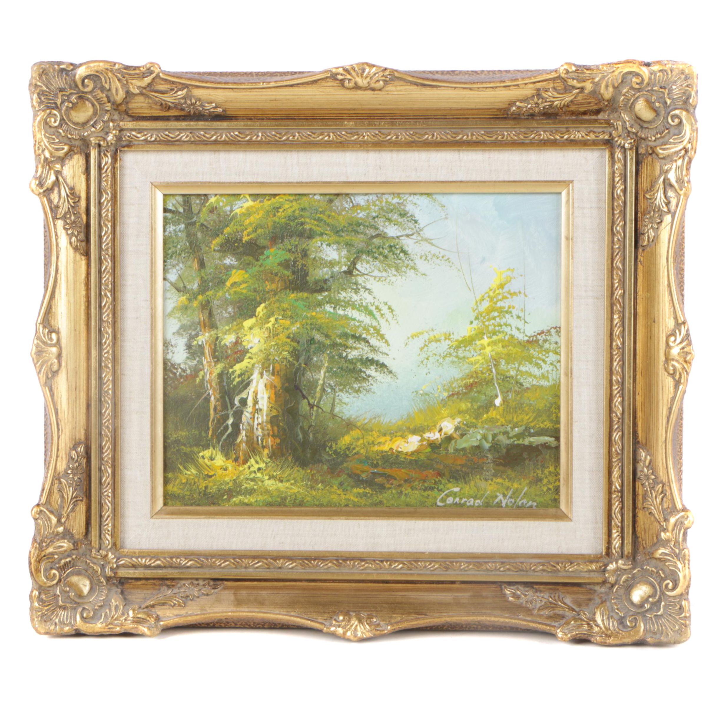 Conrad Nolan Oil Landscape Painting