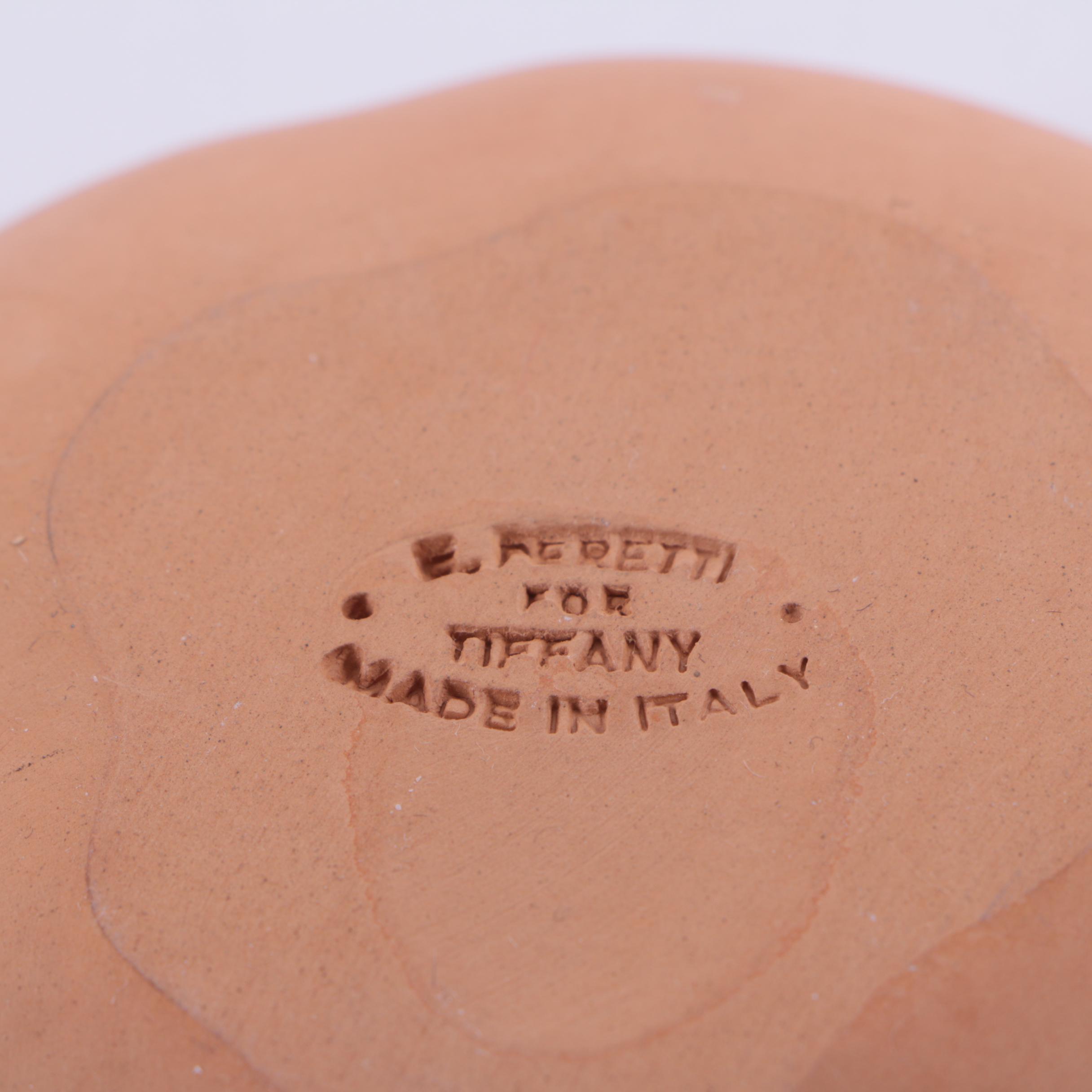 Elsa Peretti for Tiffany Terracotta Pumpkin Pot