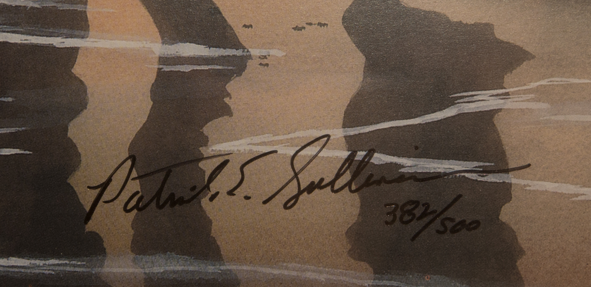 Patrick E. Sullivan Limited Edition Offset Lithograph "Daylight Pier"