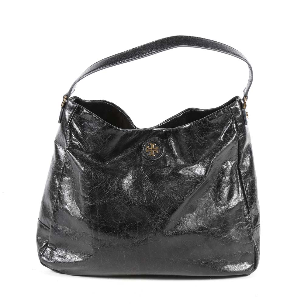 Tory Burch Leather Hobo Style Shoulder Bag