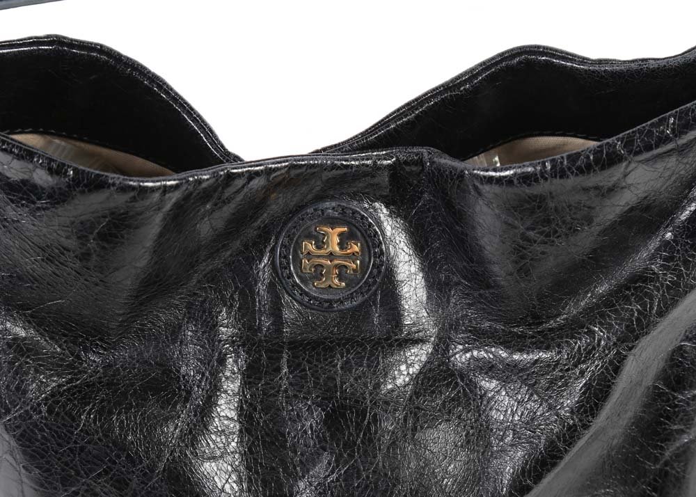 Tory Burch Leather Hobo Style Shoulder Bag