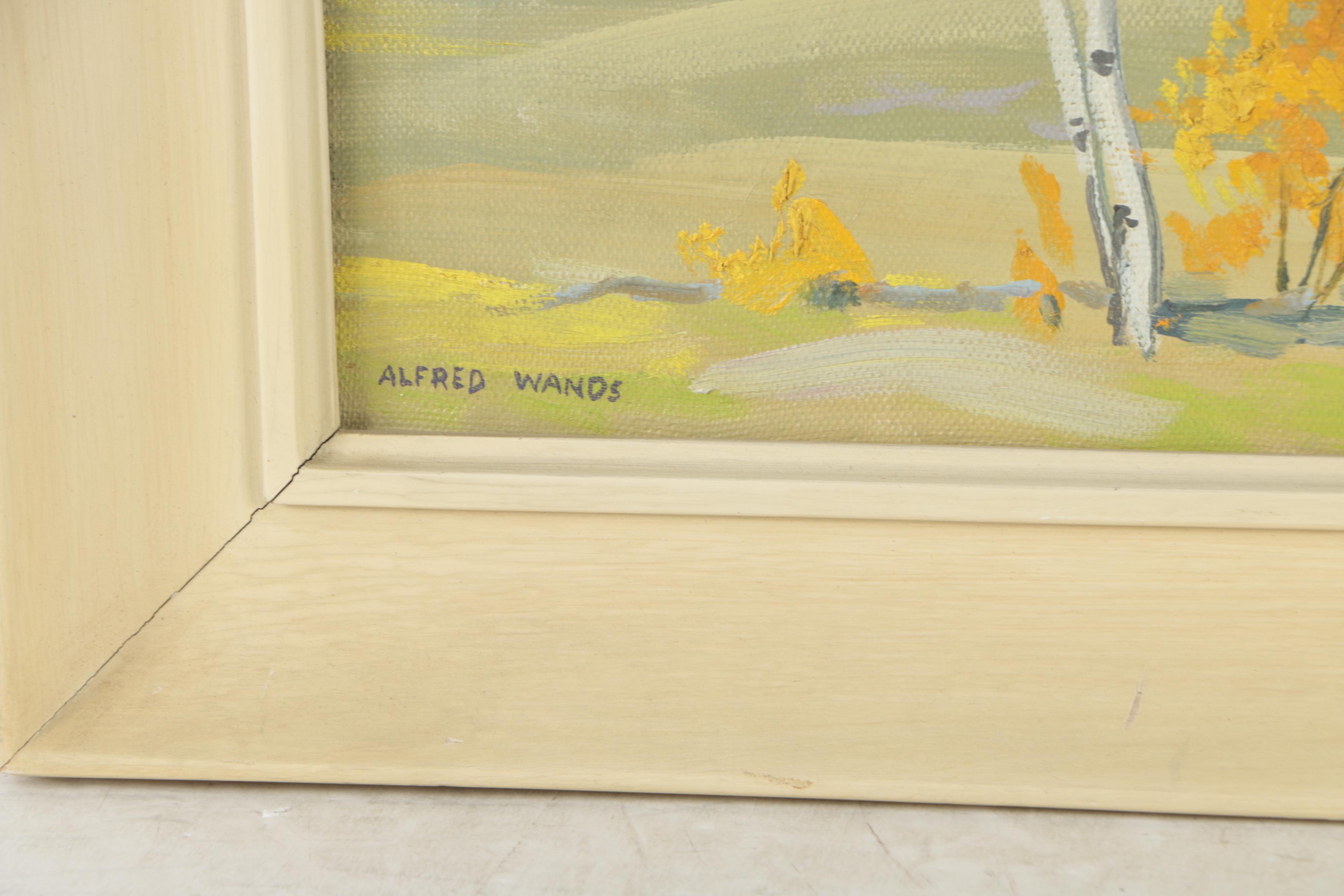 Alfred Wands Oil Painting "Torreys Peak - Colorado"