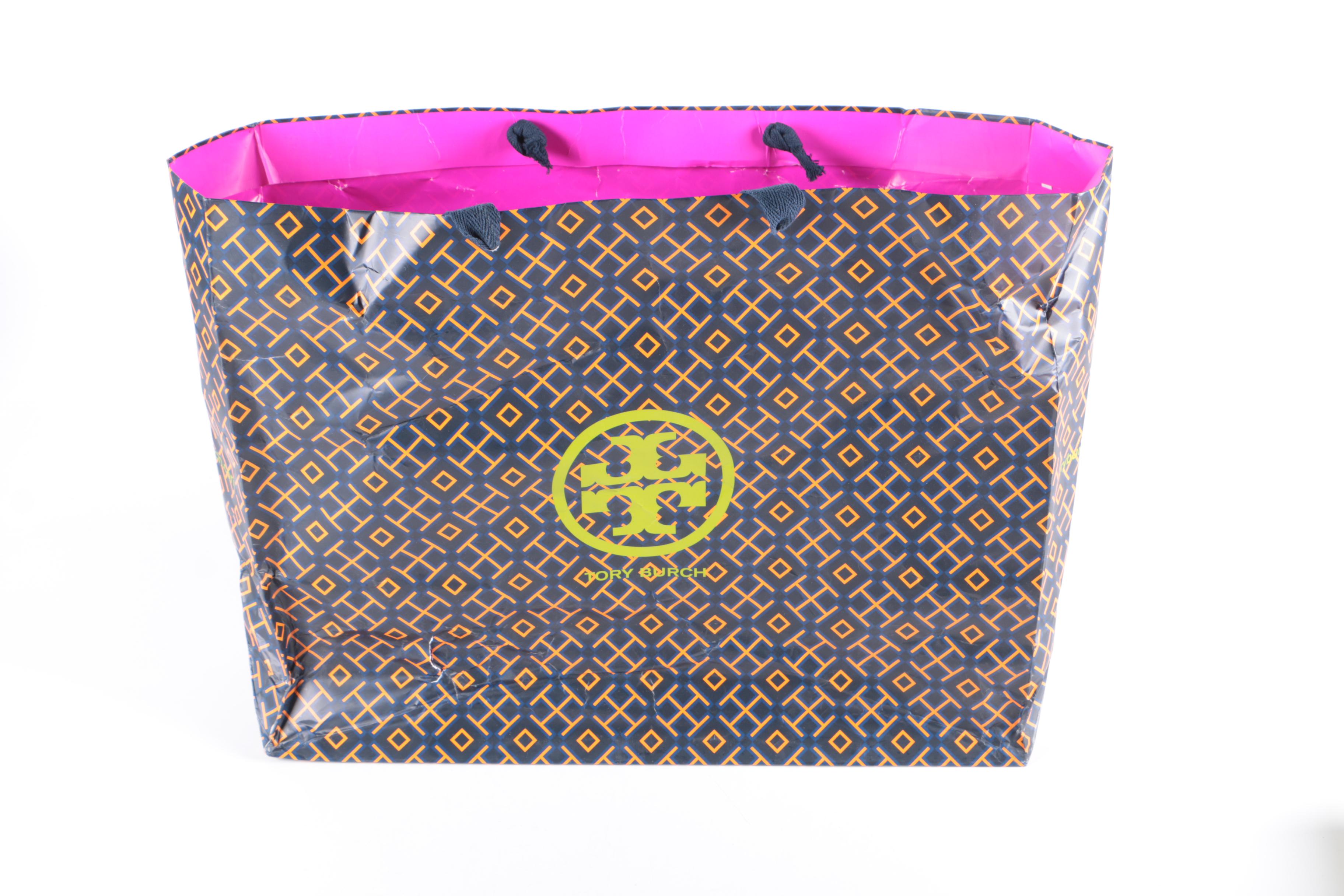 Tory Burch Foundation Gift Box and Bags