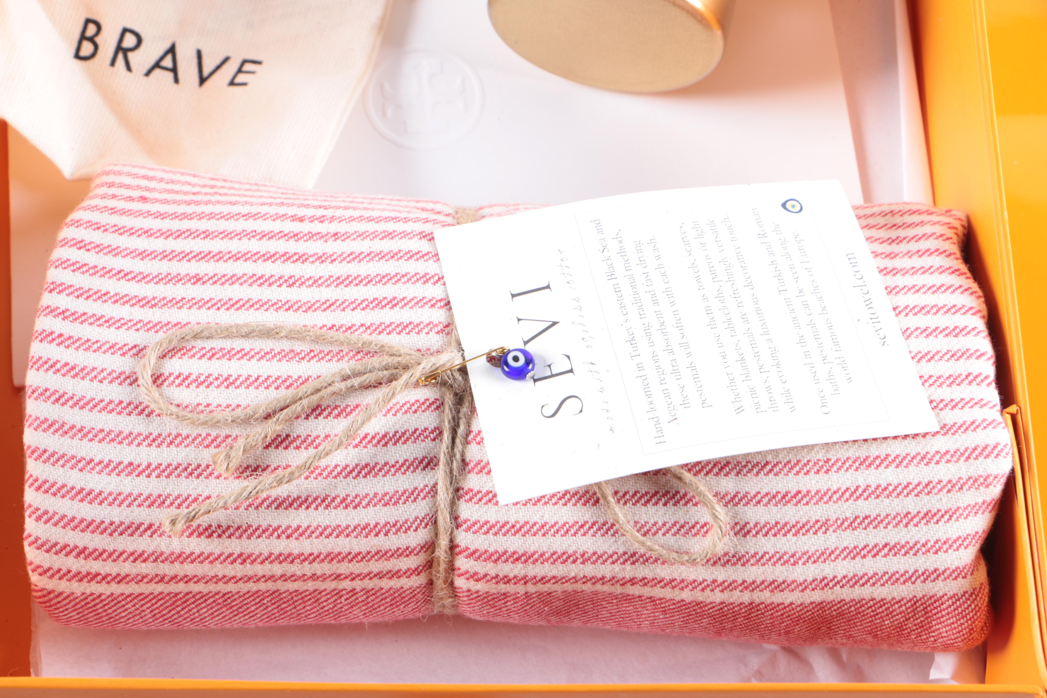 Tory Burch Foundation Gift Box and Bags