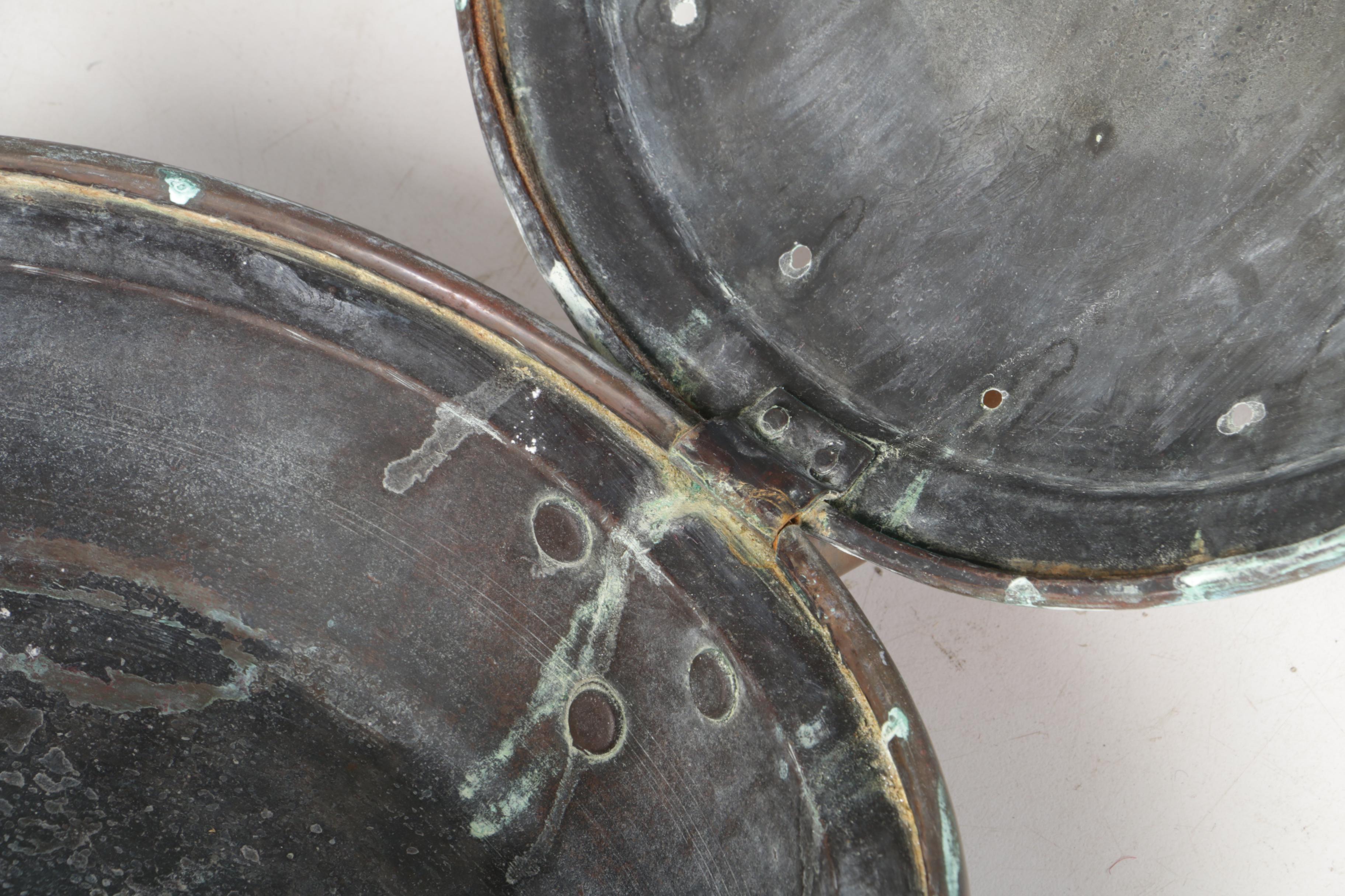 Vintage Copper Bed Warmer