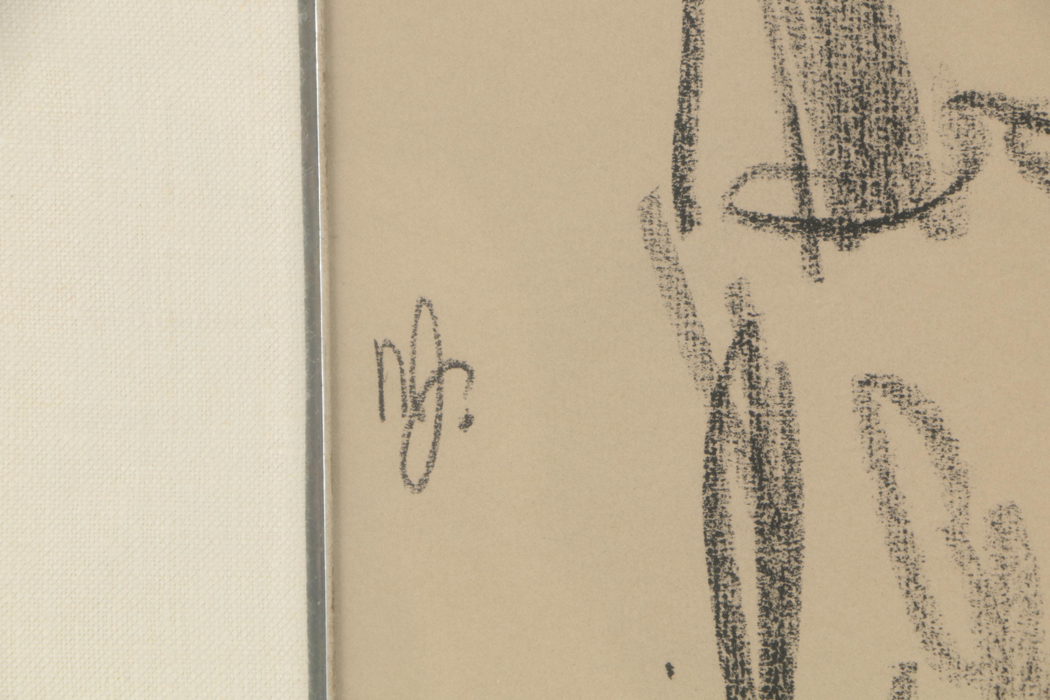 Ned Jacob Charcoal Drawing